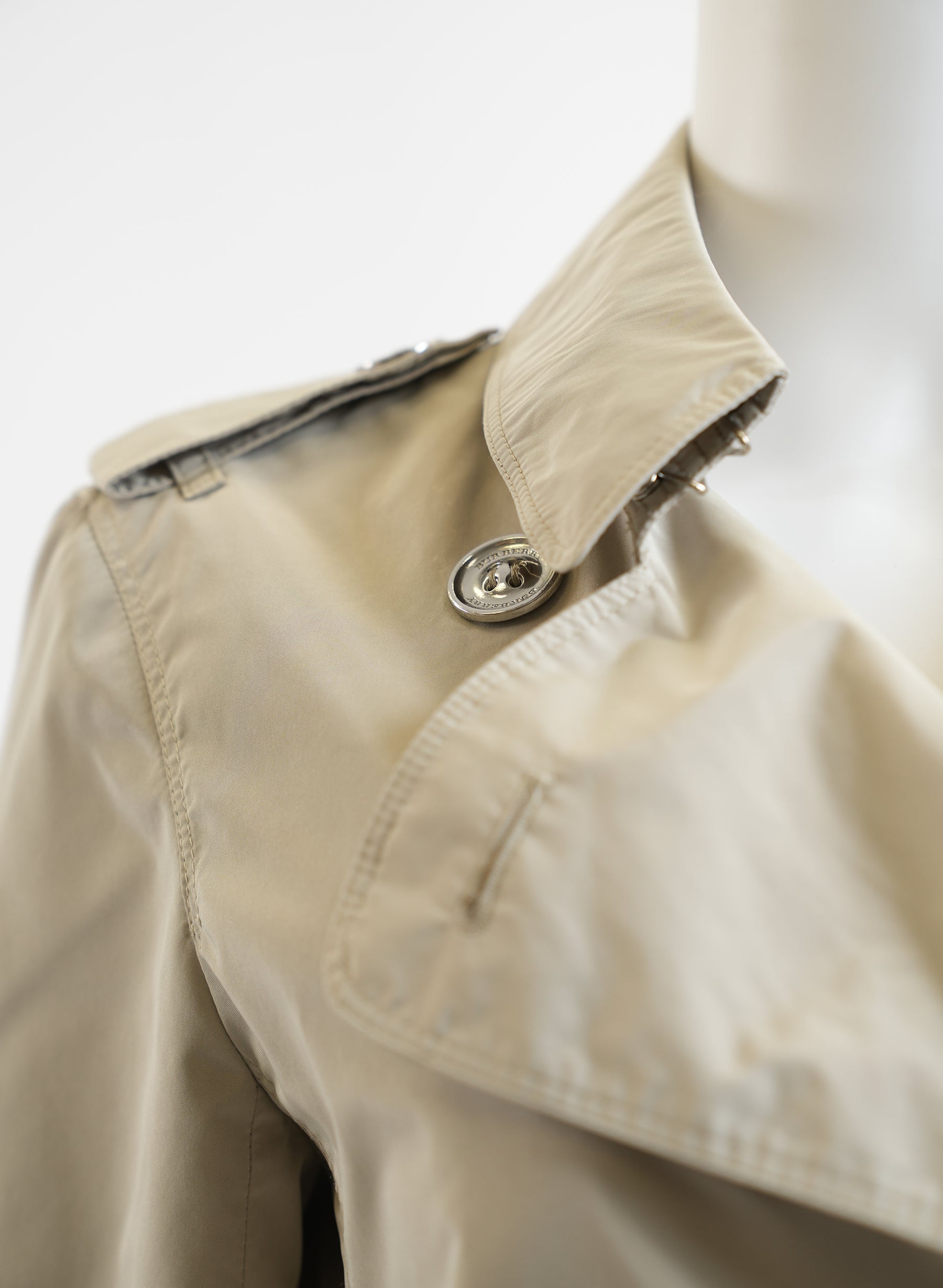 Burberry Peplum Trench Coat