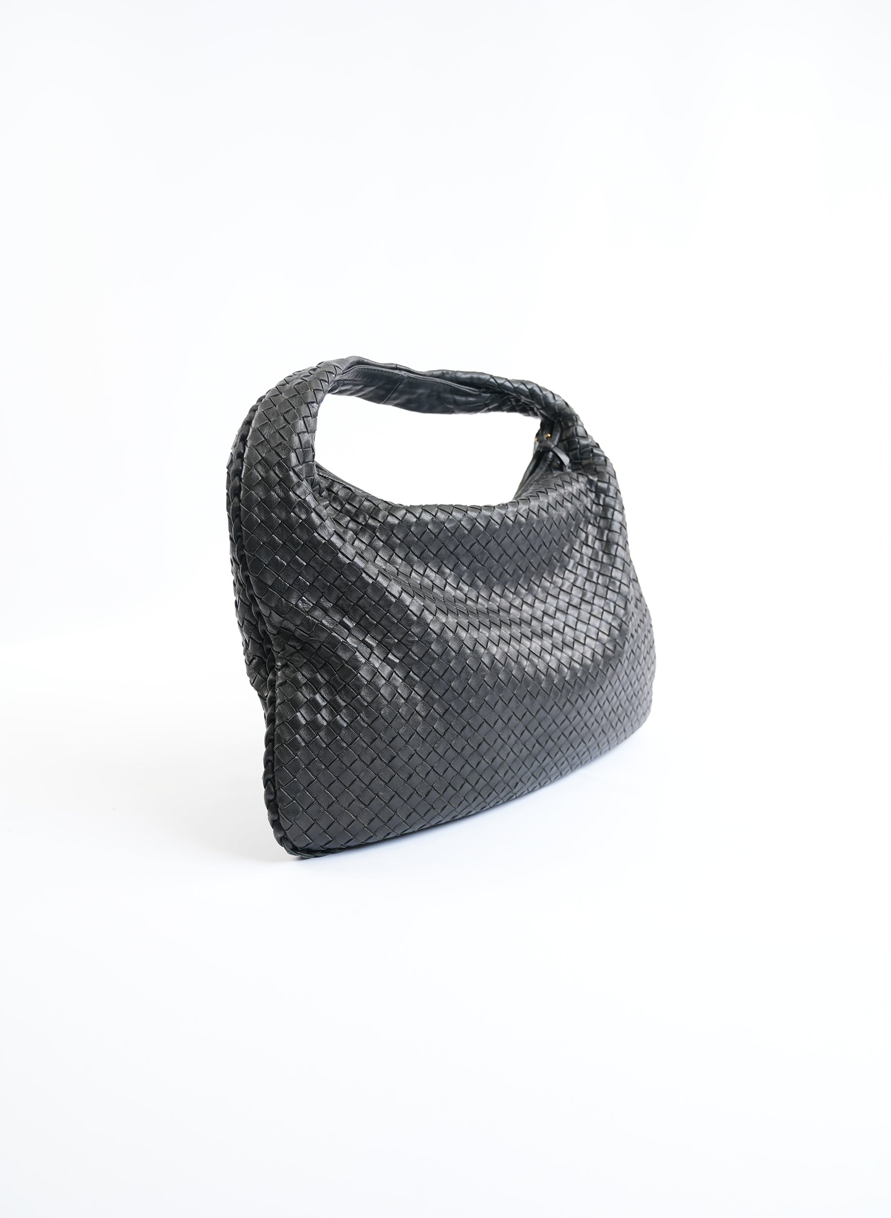 Bottega Venetta Large Intrecciato Hop Bag