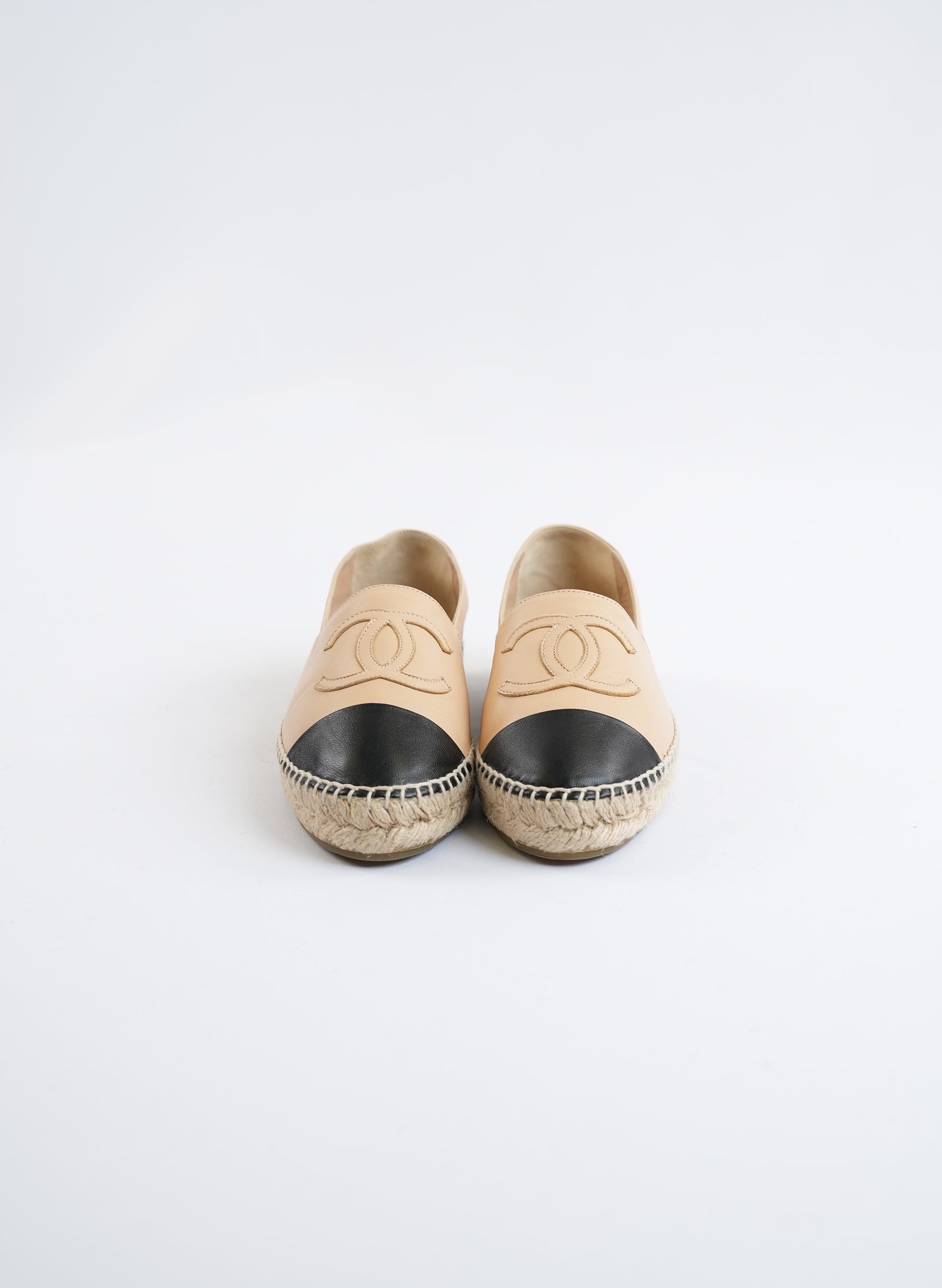 Chanel CC Logo Espadrilles
