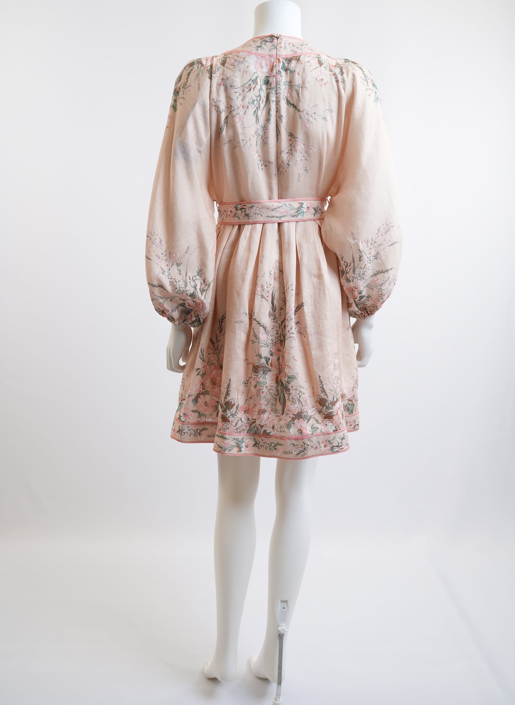 Zimmermann Moonshine Linen Belted Dress