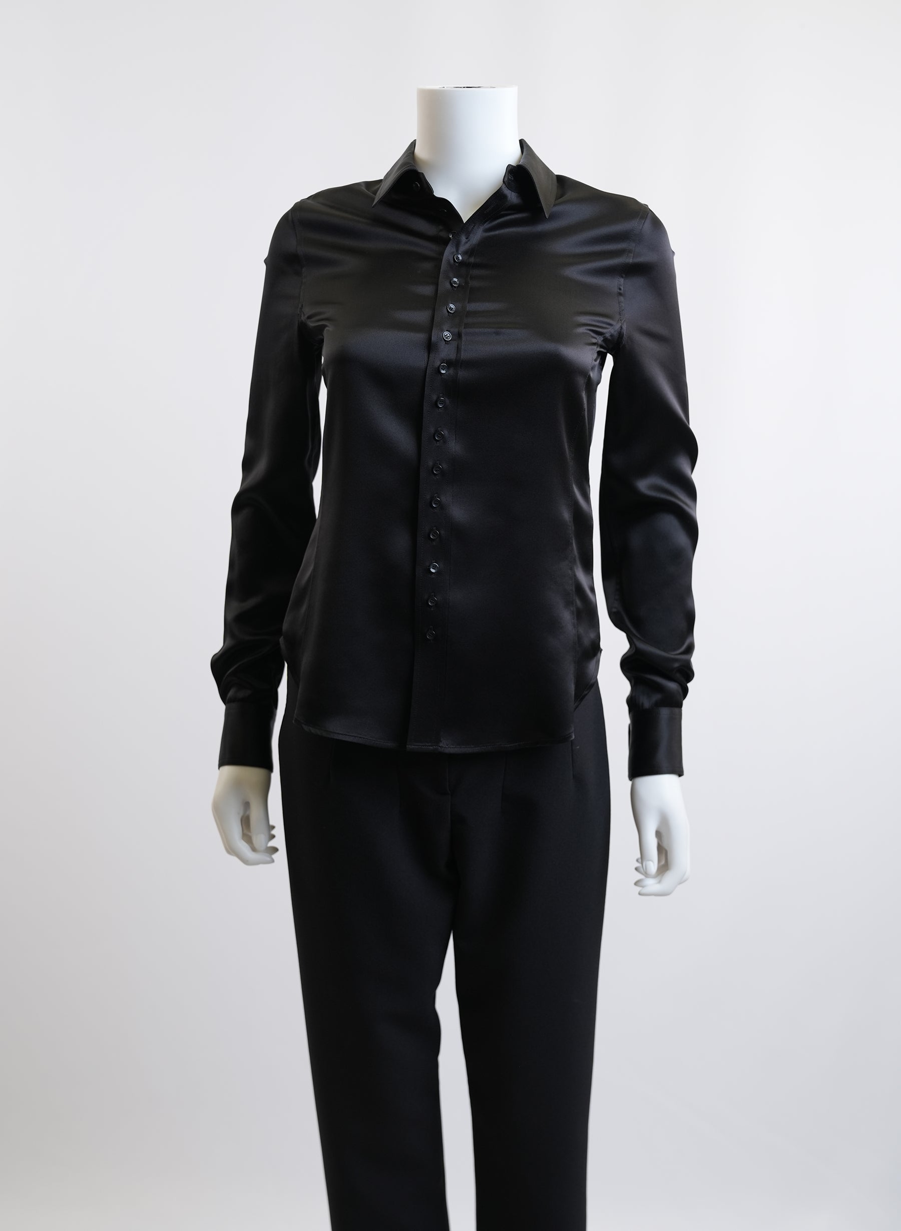 Saint Laurent Silk Button Down