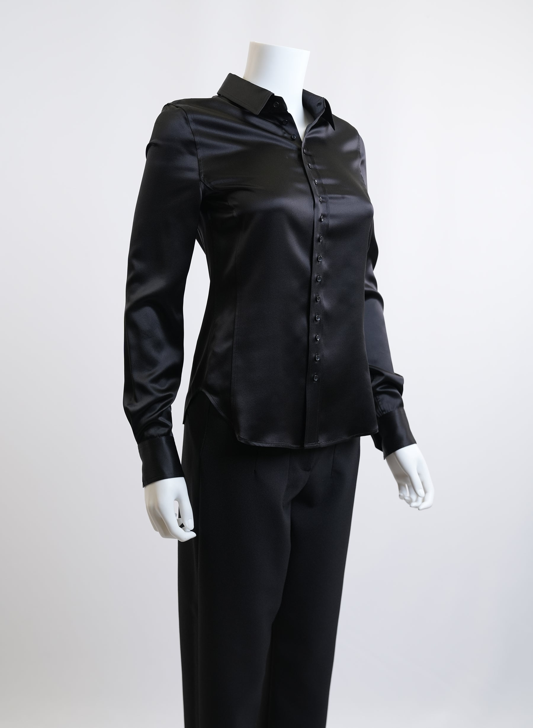 Saint Laurent Silk Button Down