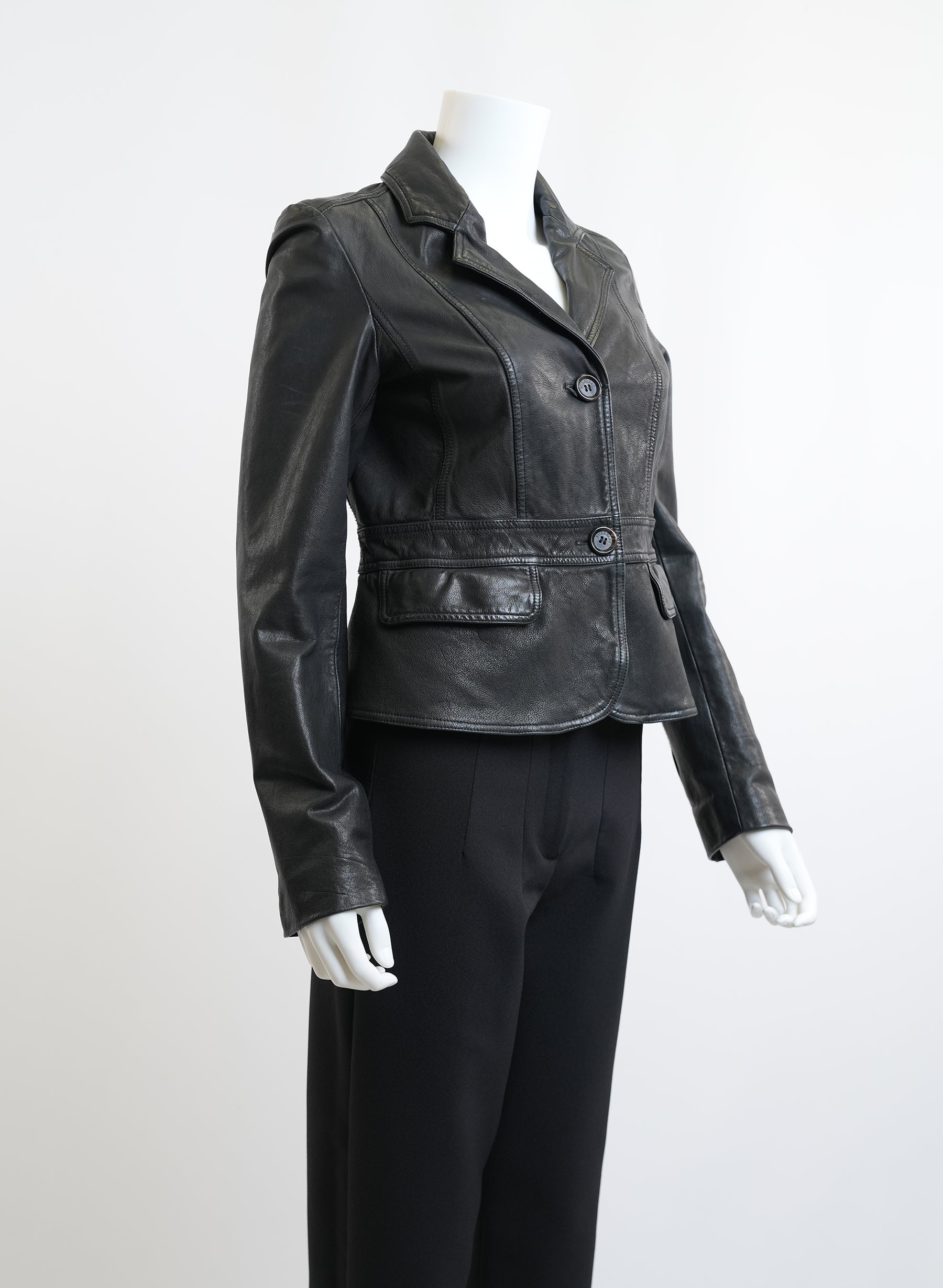 Burberry Leather Jacket