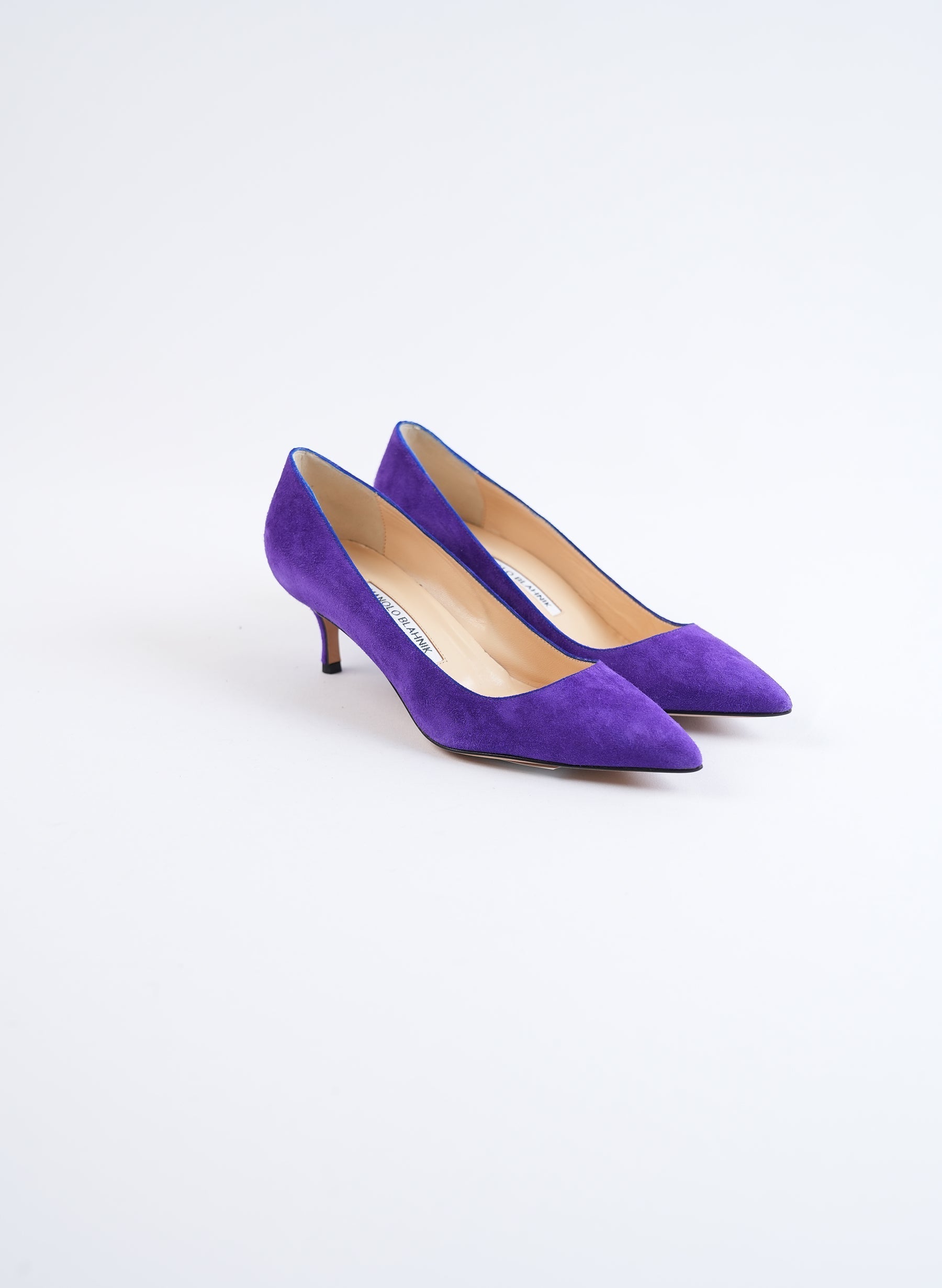 Manolo Blahnik BB Suede Pumps