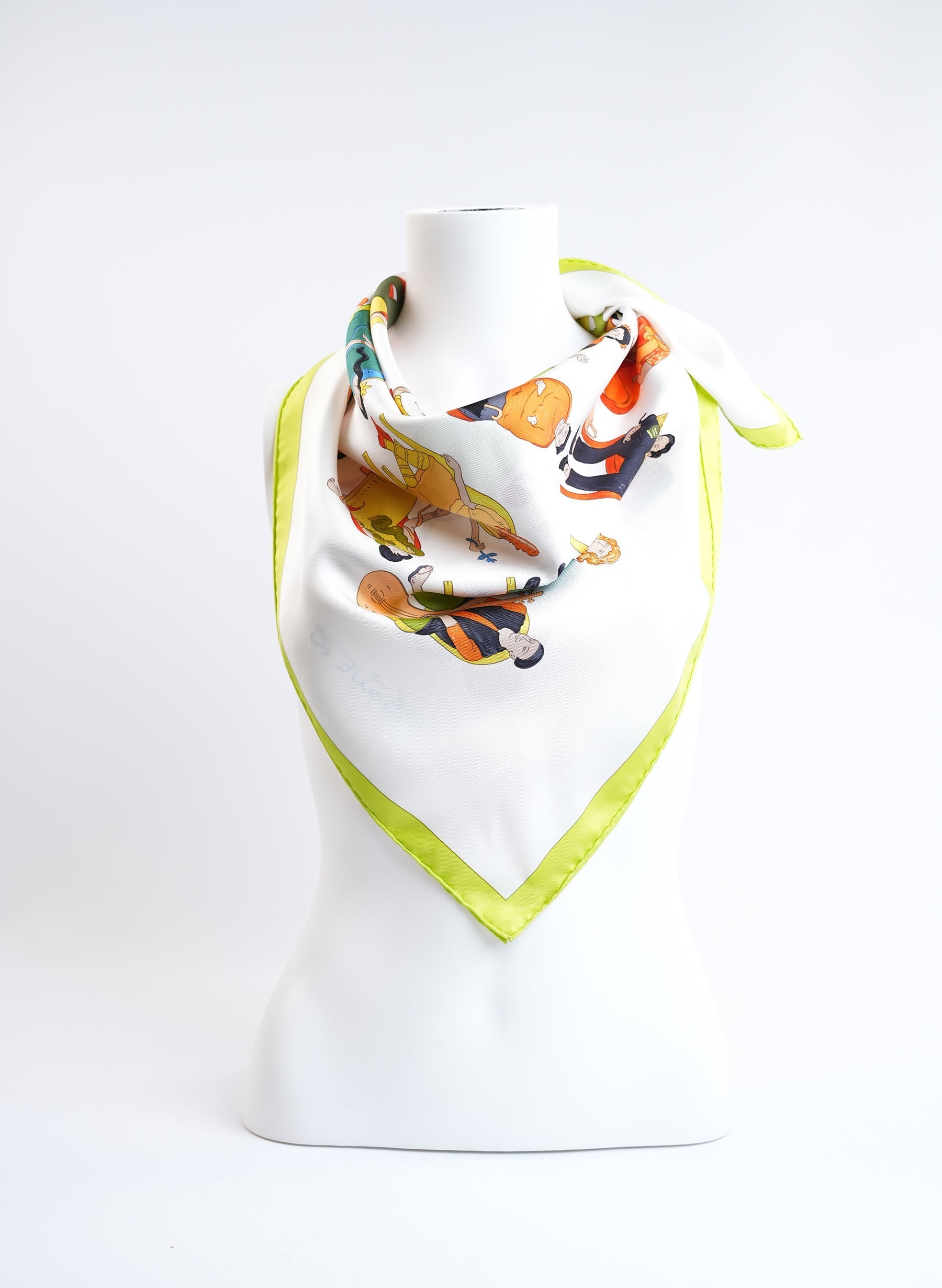 Hermes Colour Masala 90cm Silk Scarf