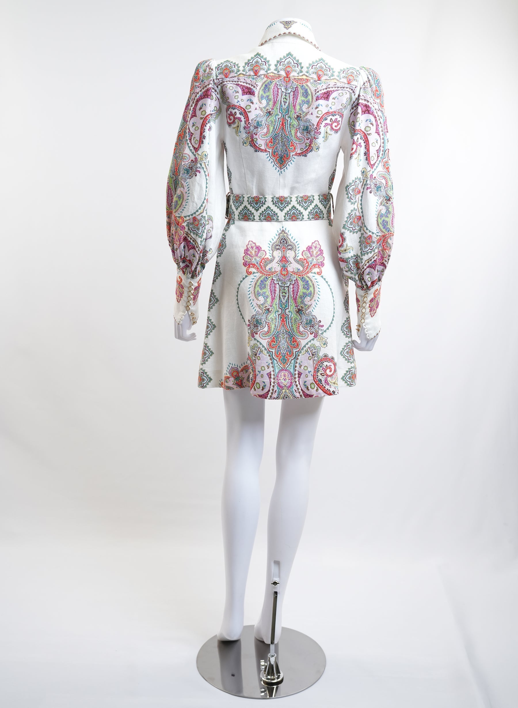 Zimmermann Paisley Print Mini Dress