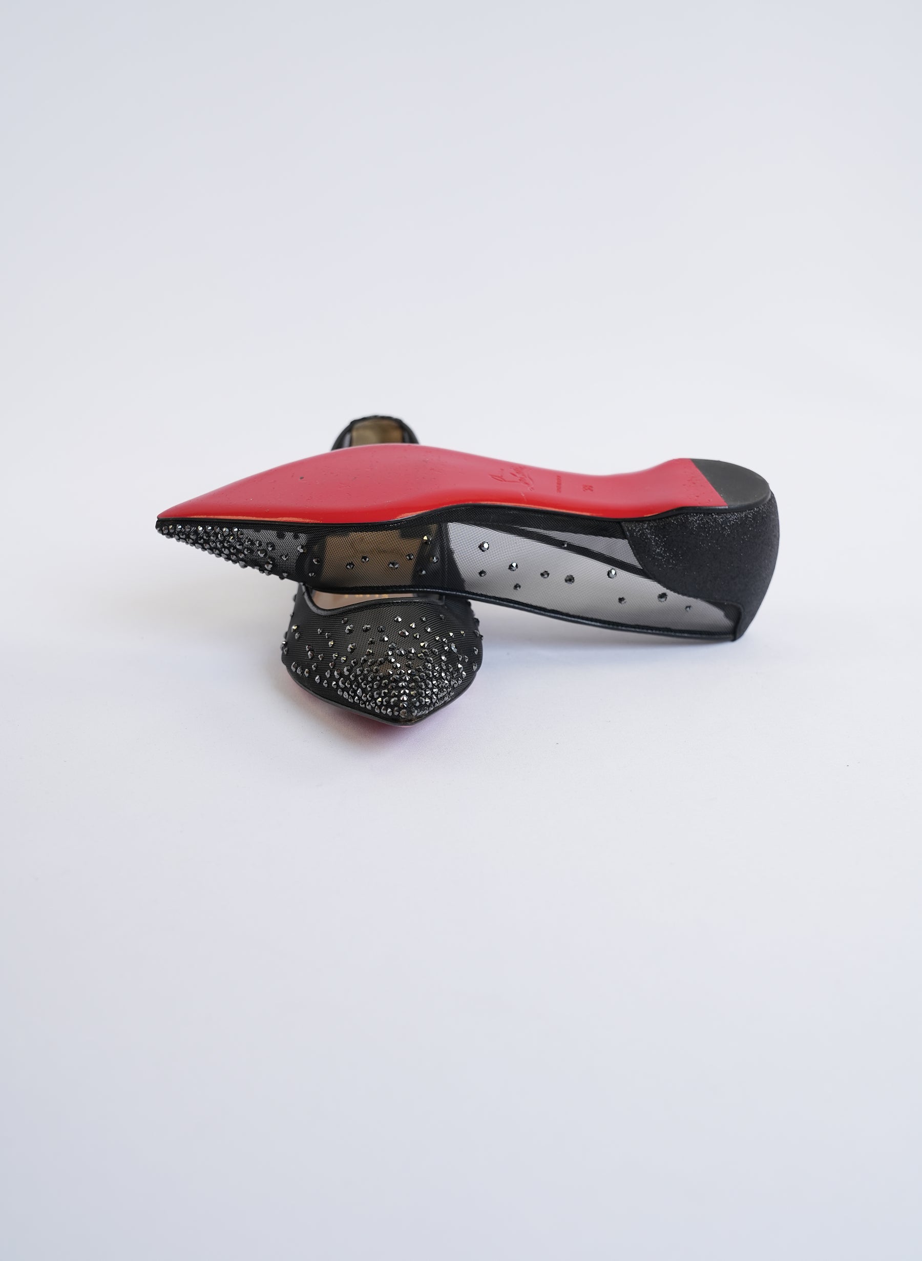 Christian Louboutin Black Ballet Flats