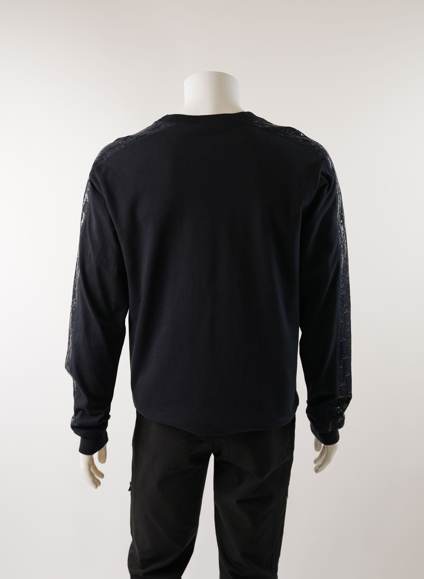 Christian Dior Oblique Band Oversized Sweatshirt