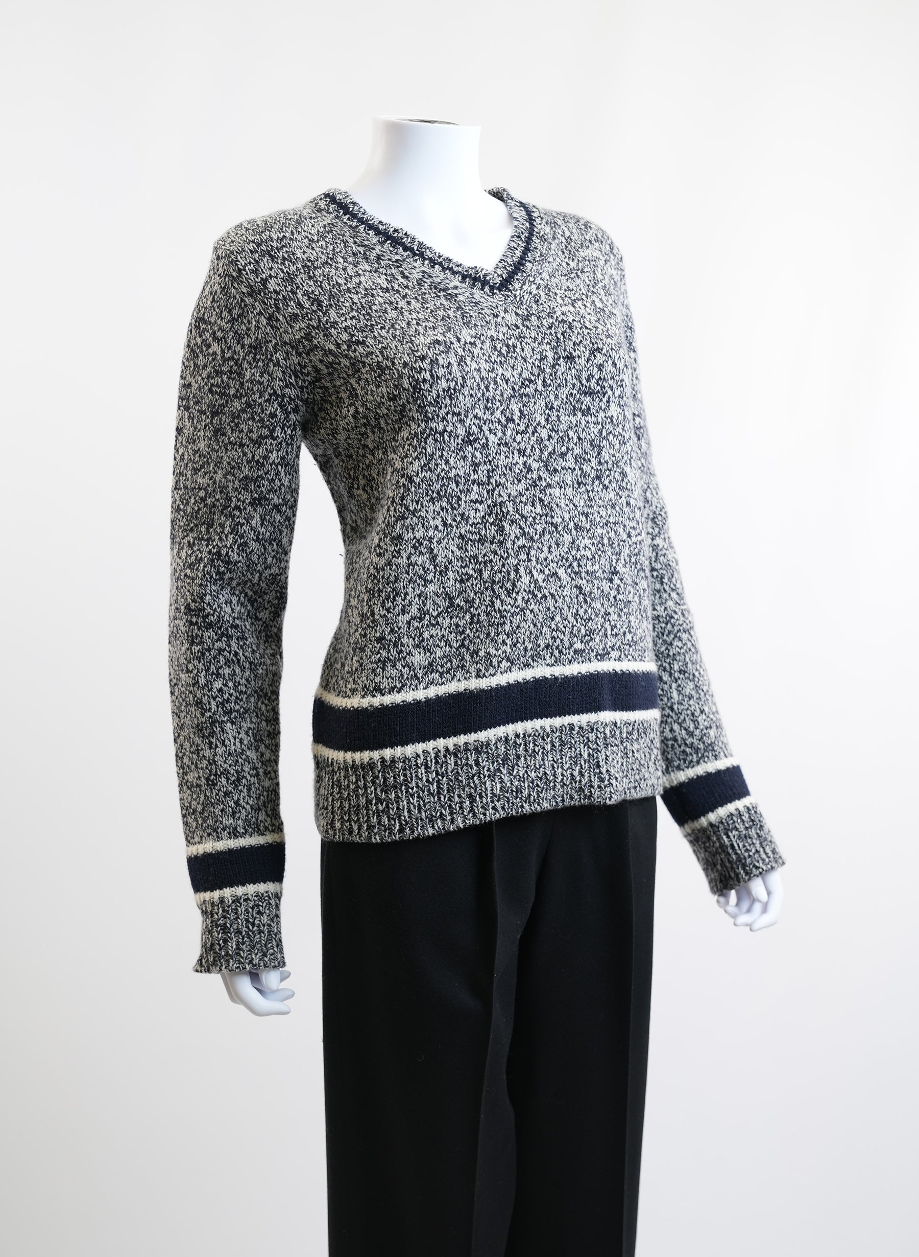 Dior V Neck Wool Sweater