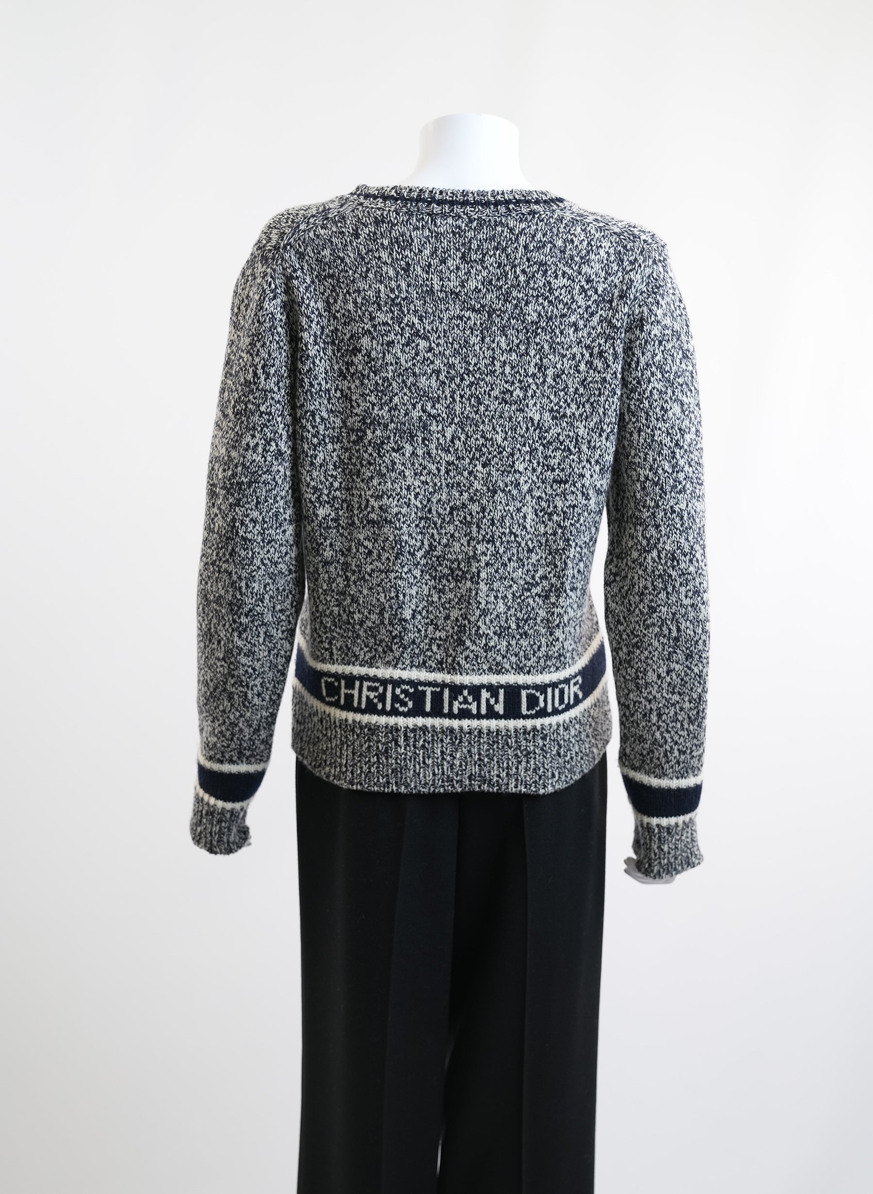 Dior V Neck Wool Sweater