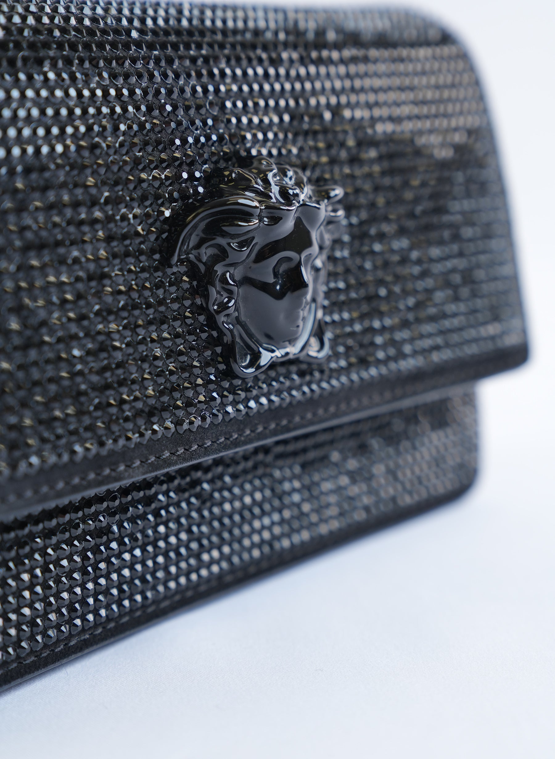 Versace Palazzo Crystal Chain Bag