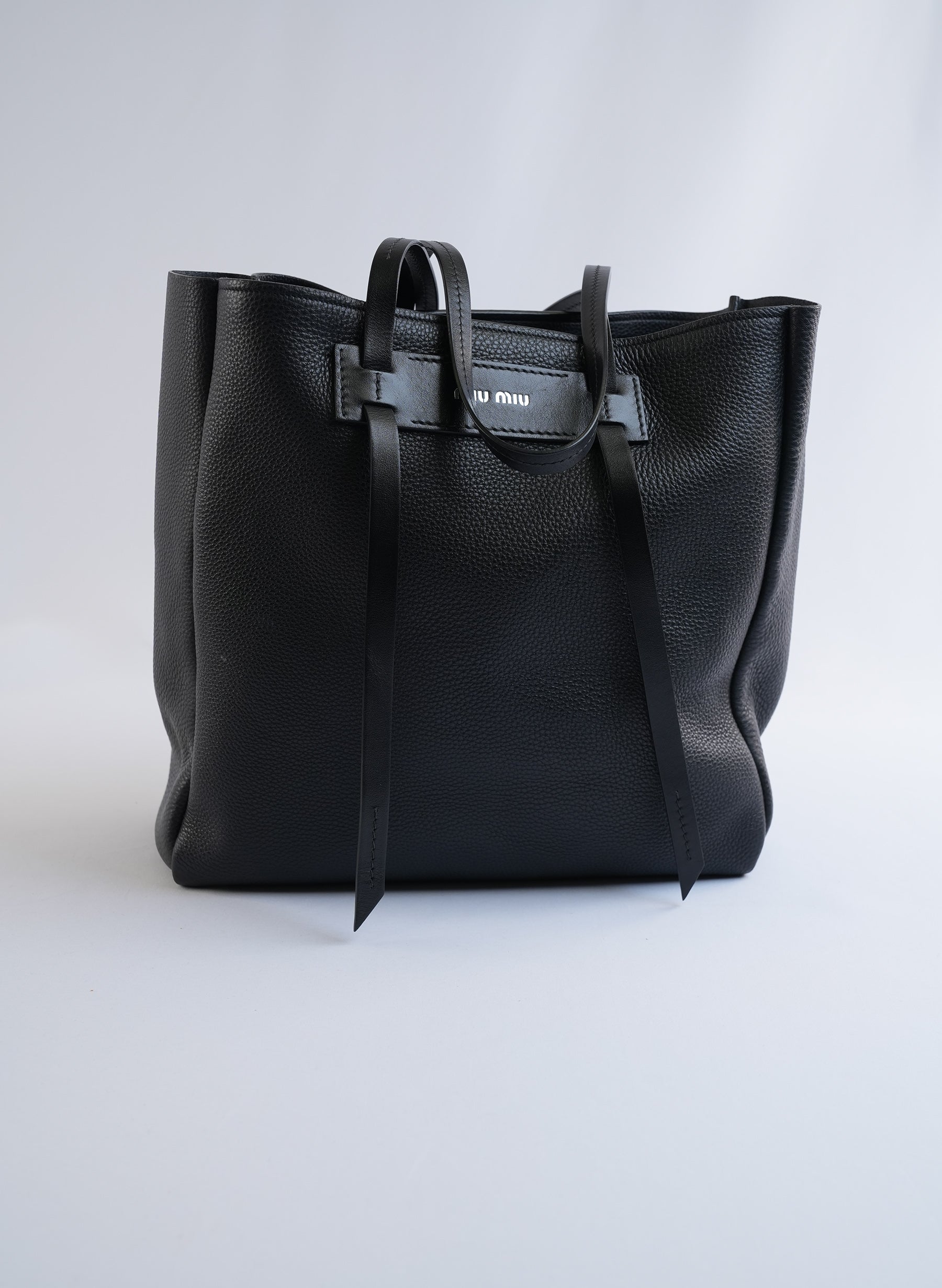 Miu Miu Black Tote Bag