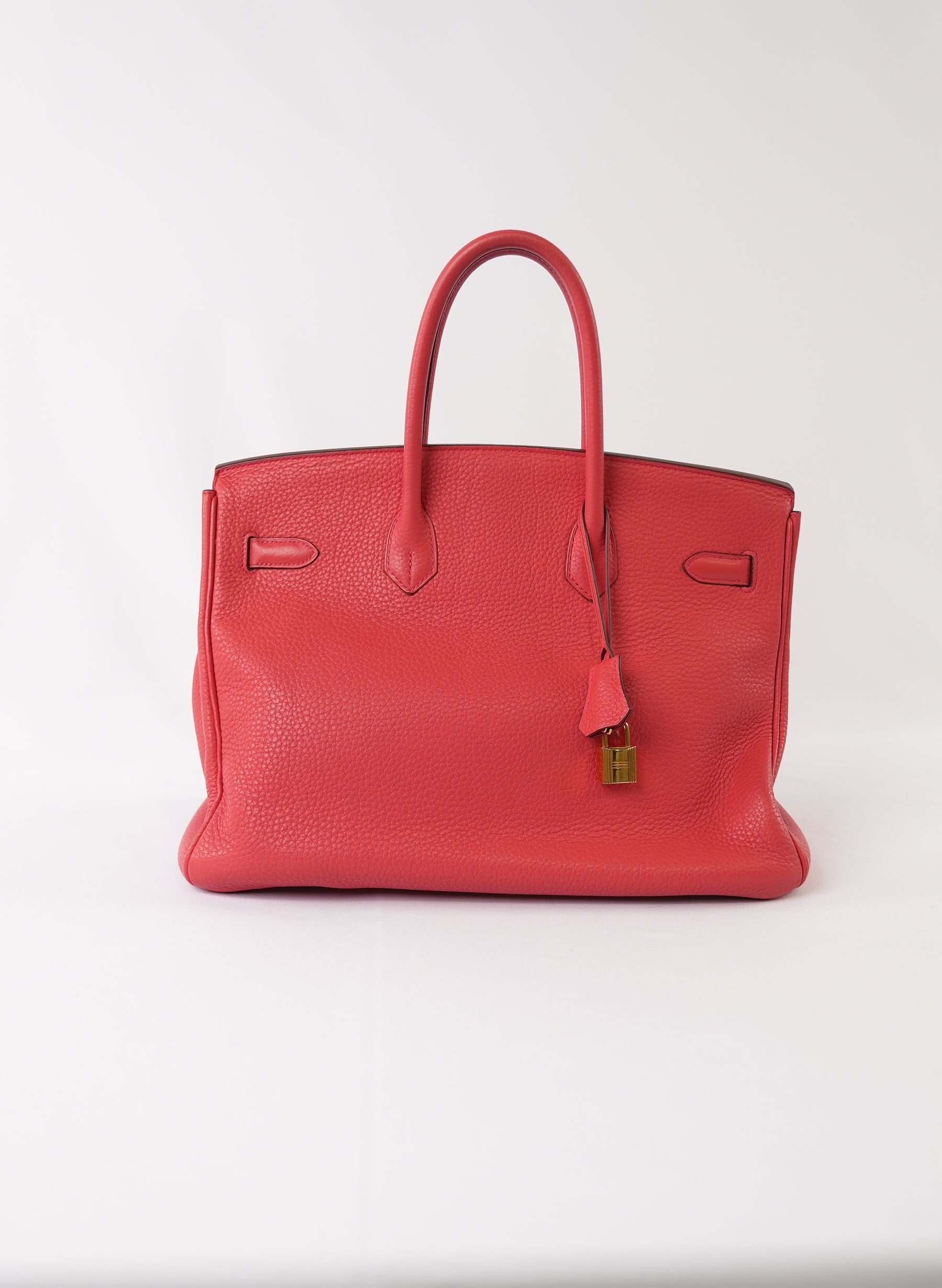 Hermès Rouge Casaque Togo Leather Gold Finish Birkin Bag