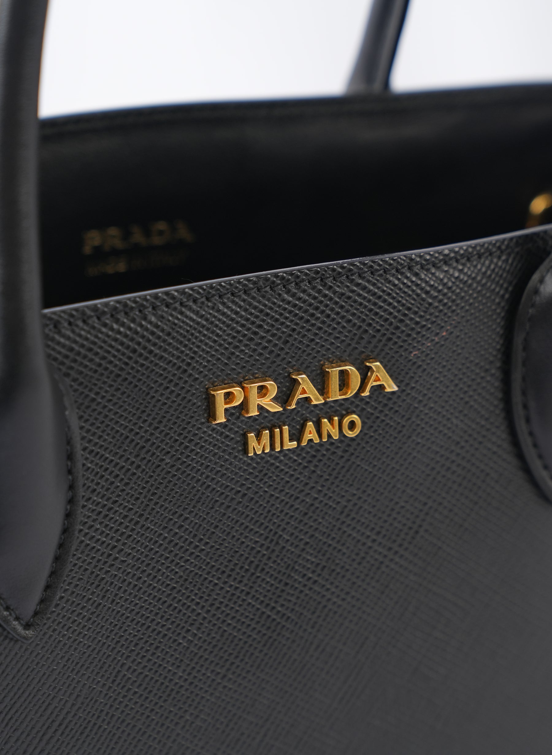 Prada Saffiano Leather Bibliotheque Tote