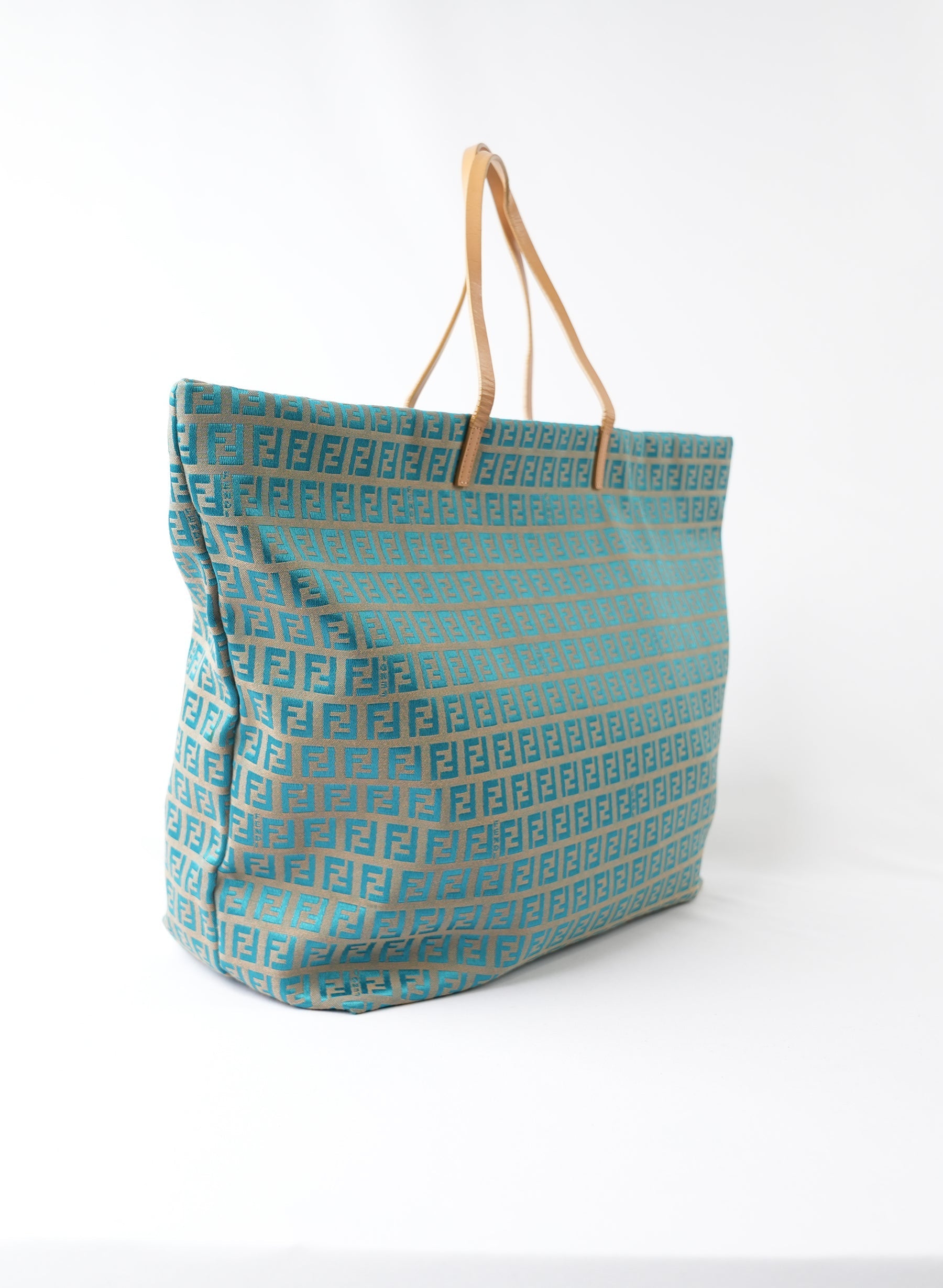 Fendi Zucchino Print Shoulder Bag