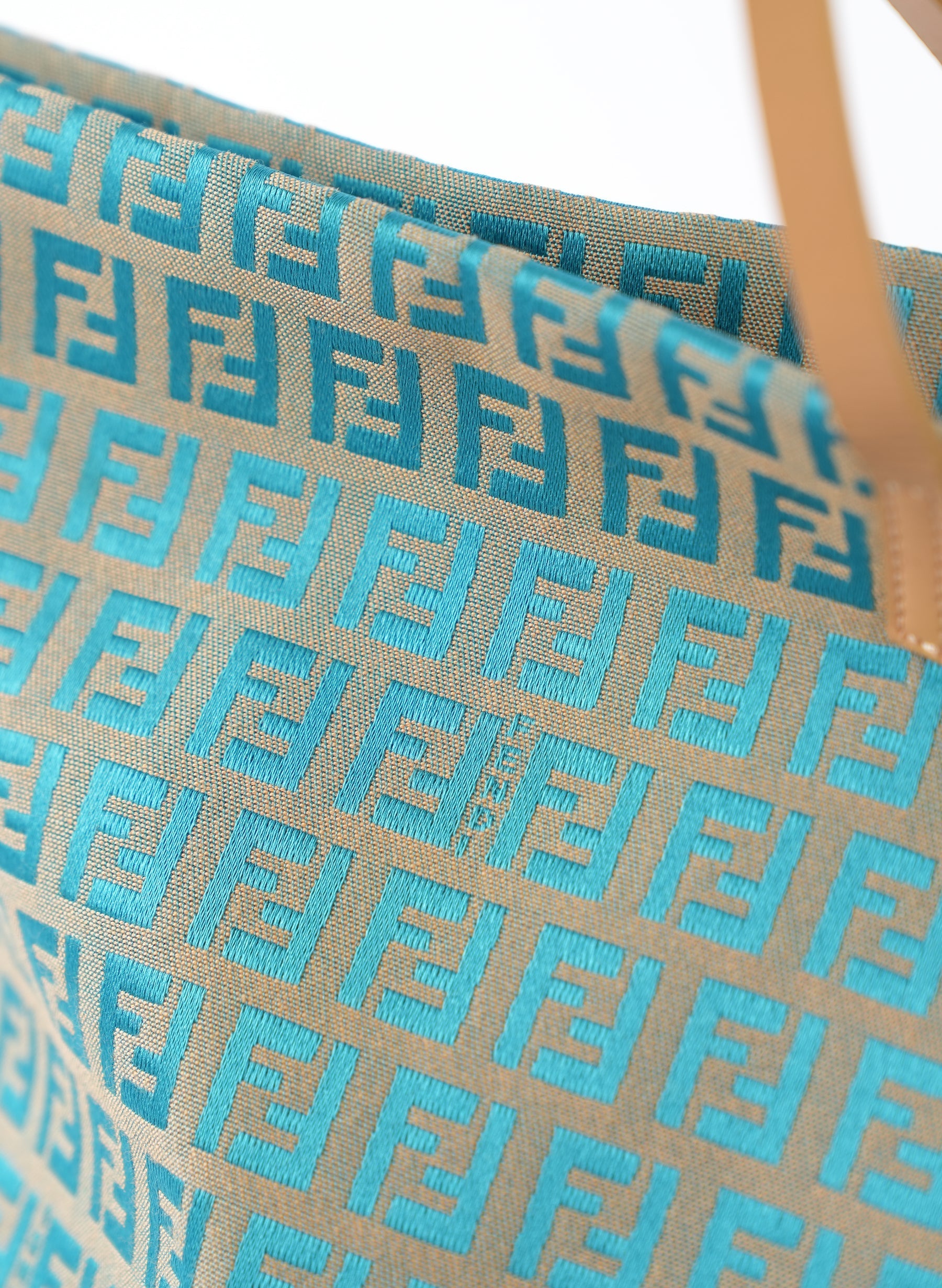 Fendi Zucchino Print Shoulder Bag