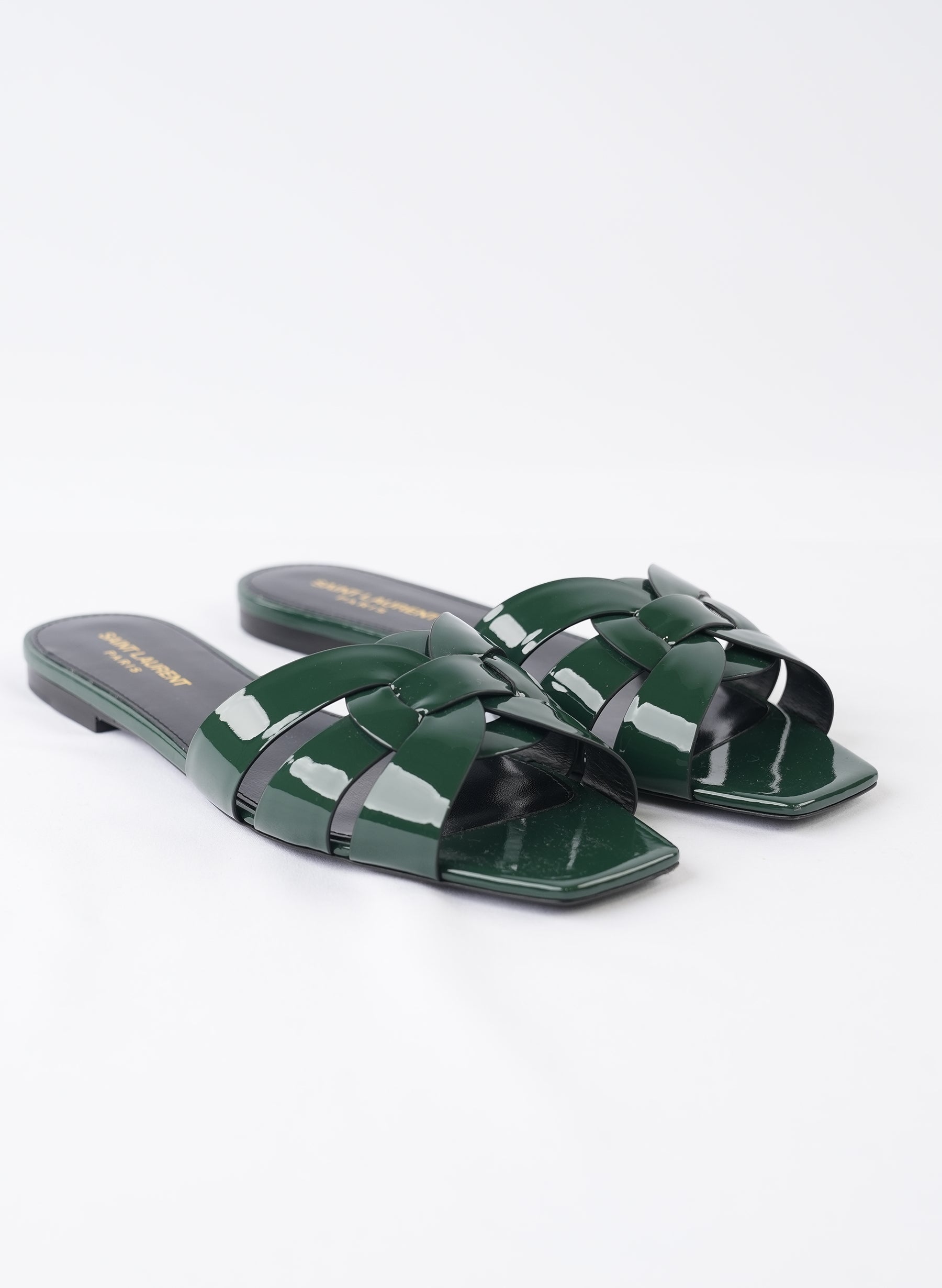 Saint Laurent Tribute Nu Pieds Slides