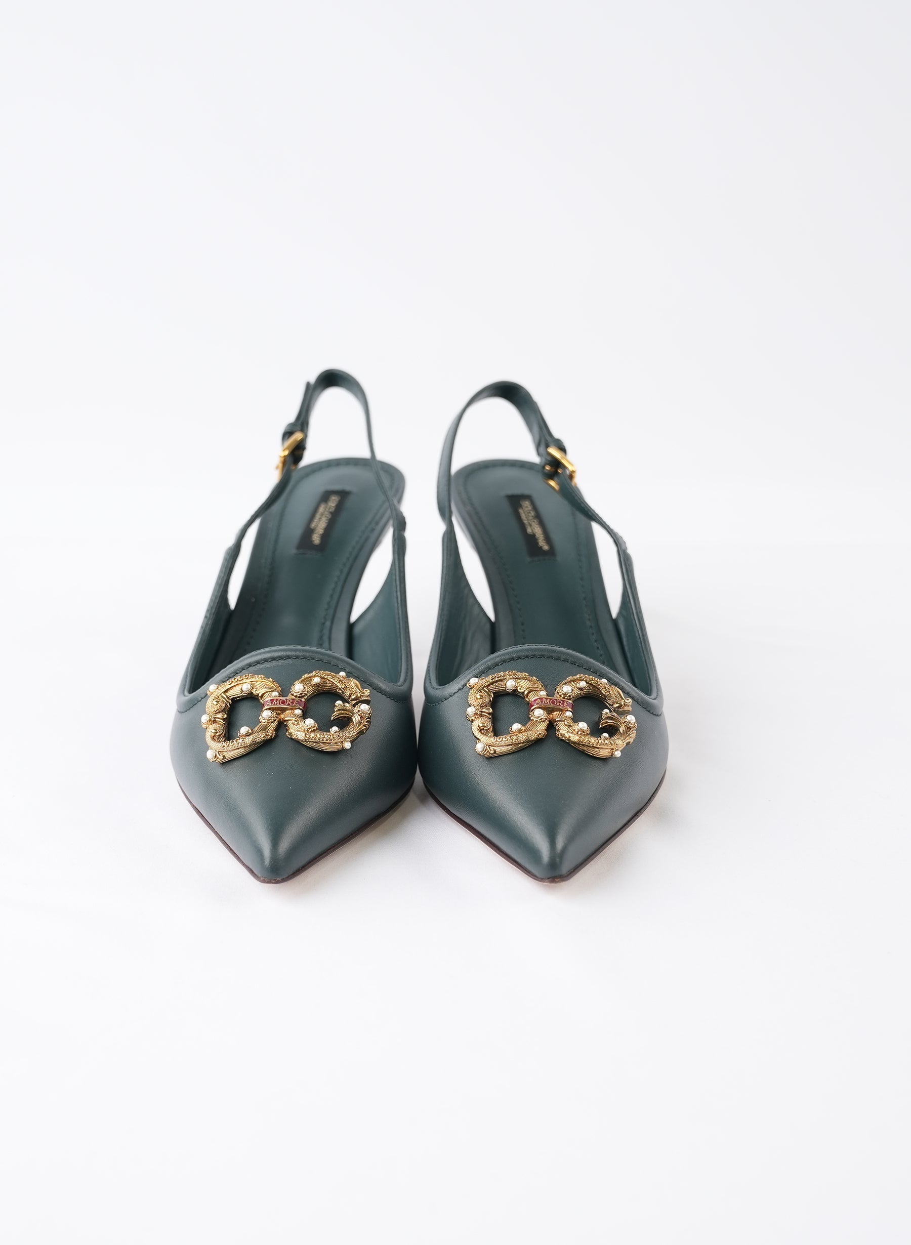 Dolce & Gabbana Dg Amore Low-Heel Pumps