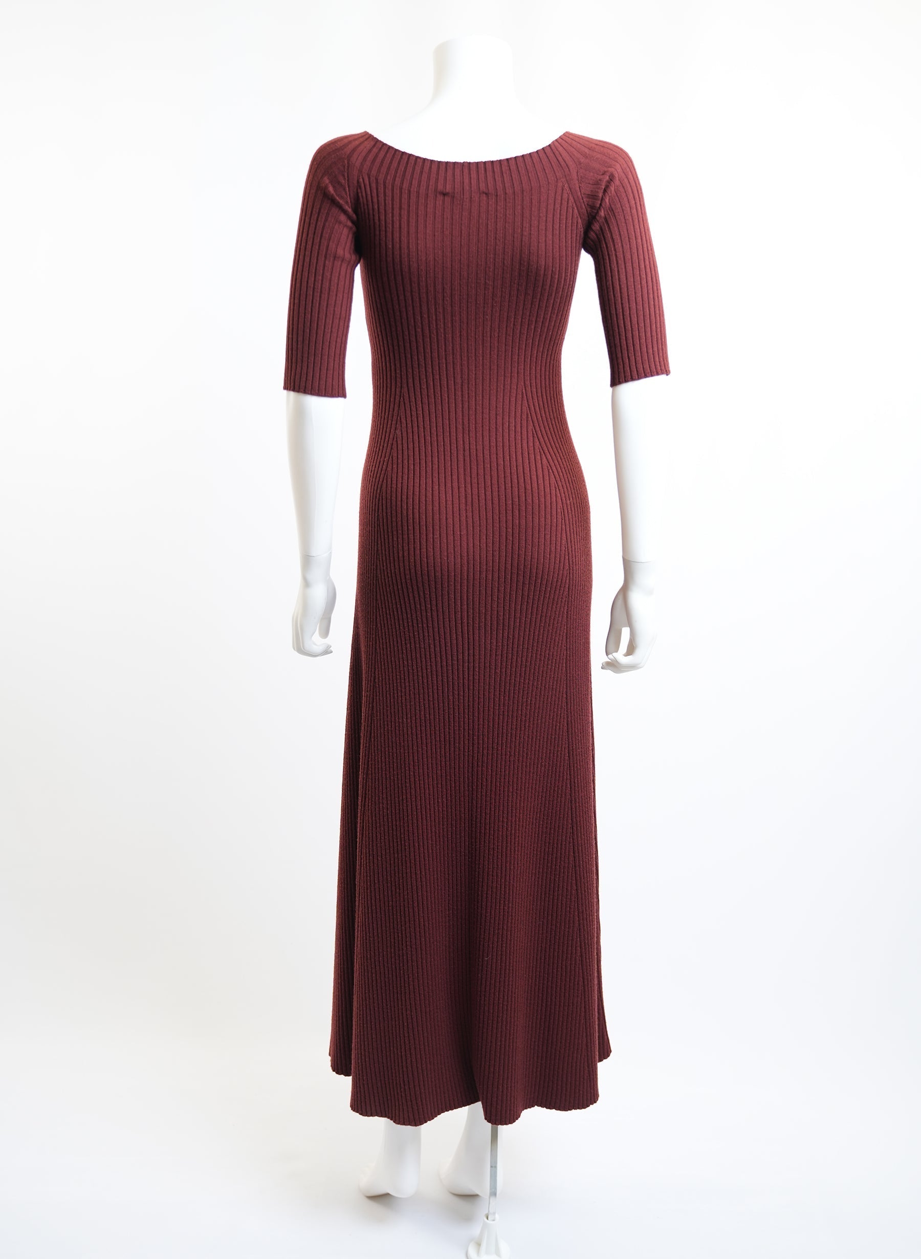 Chloe Brown Sweater Dress