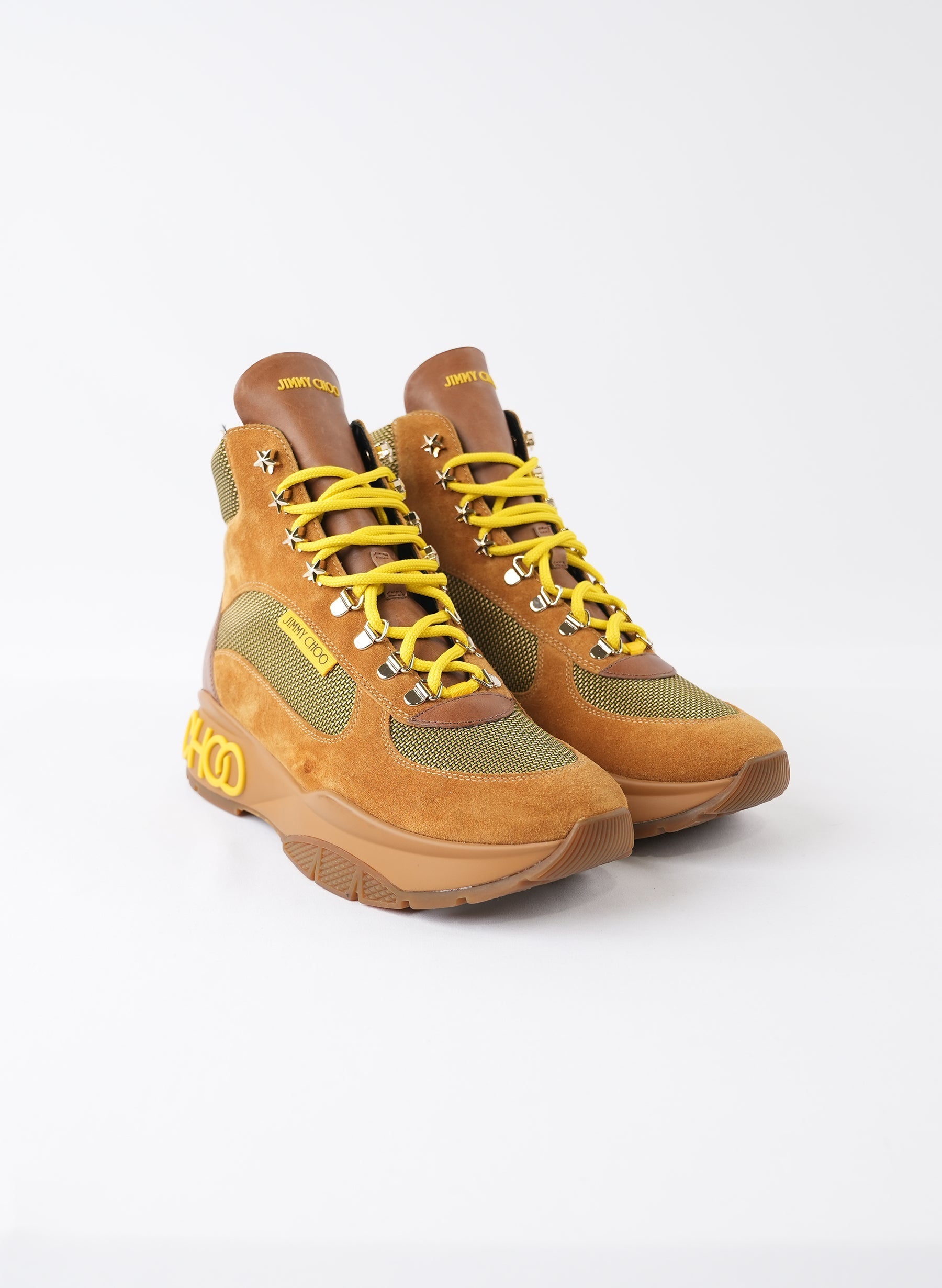 Jimmy Choo Inca Platform Hiker Boots
