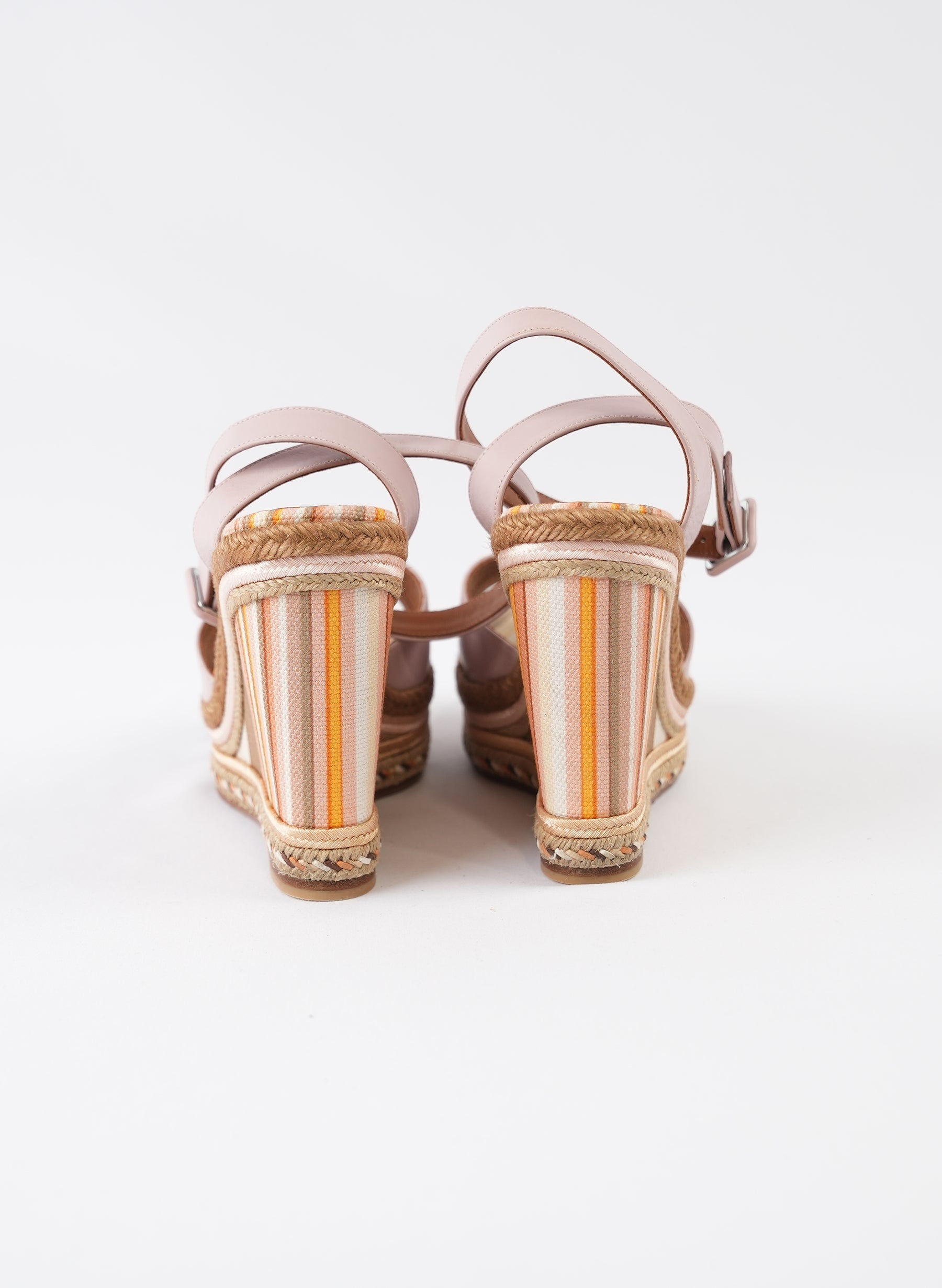 Valentino Garavani Native Couture Espadrille Wedge Sandals