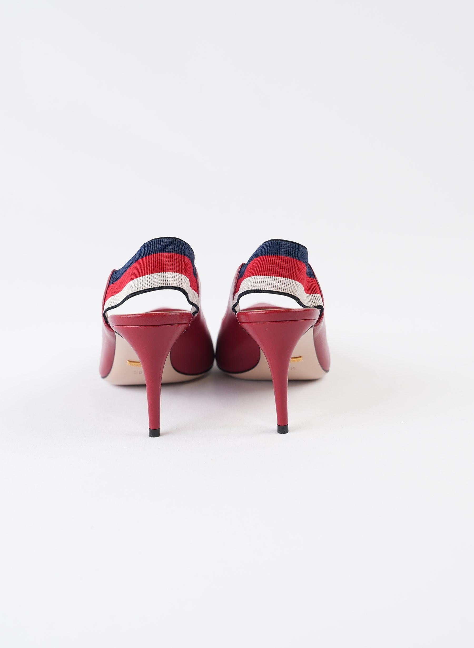Gucci Sylvie Slingback Pumps