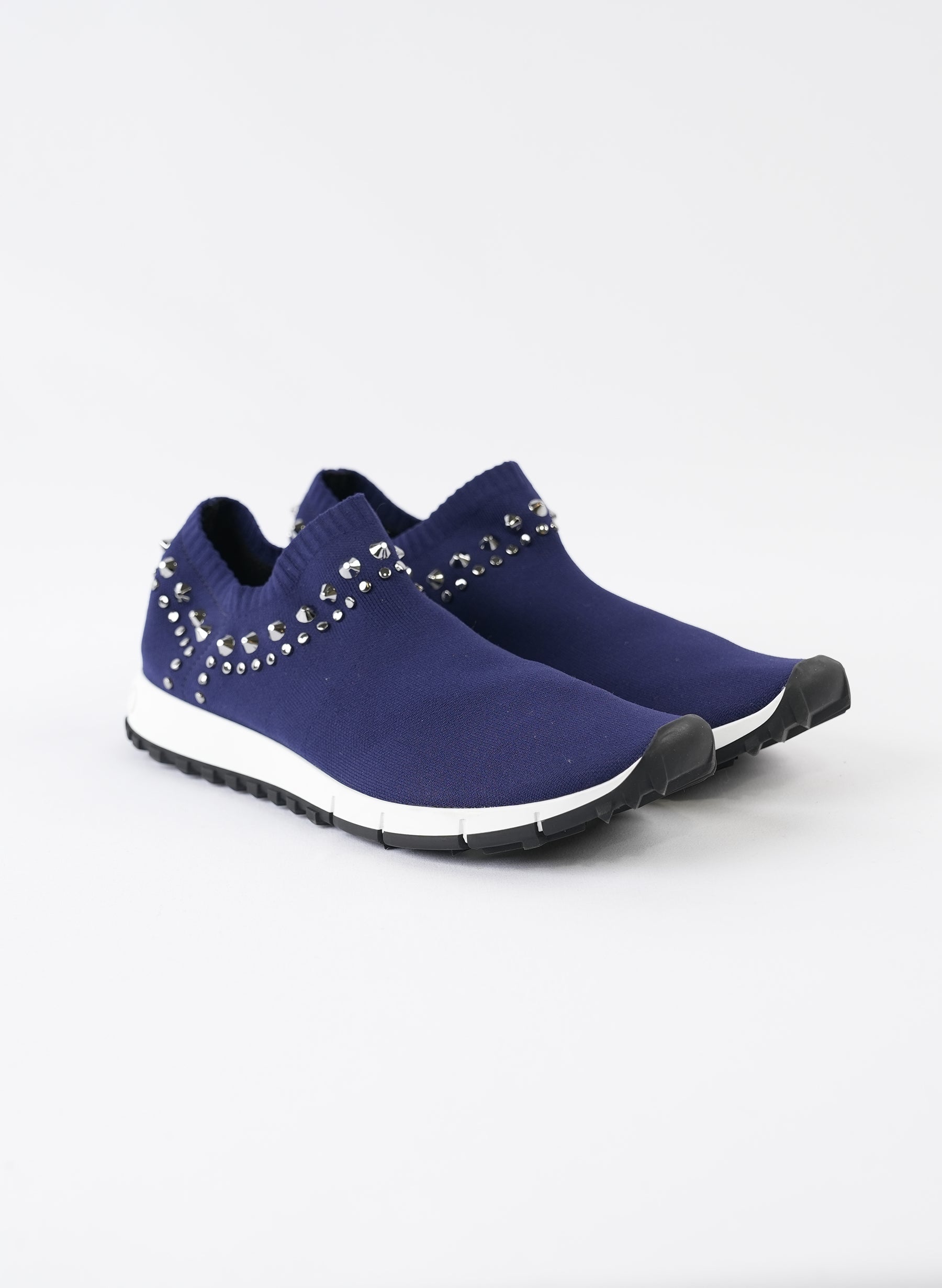 Jimmy Choo Verona Knit Stud Sneakers