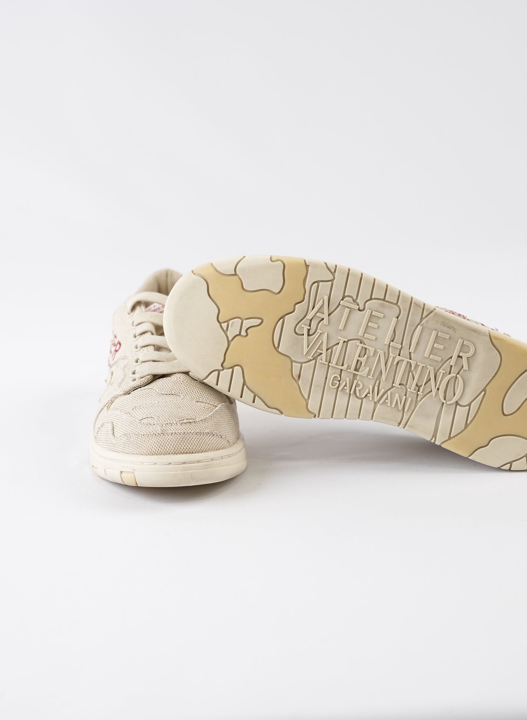 Valentino Atelier Camouflage Edition Low Top Sneakers