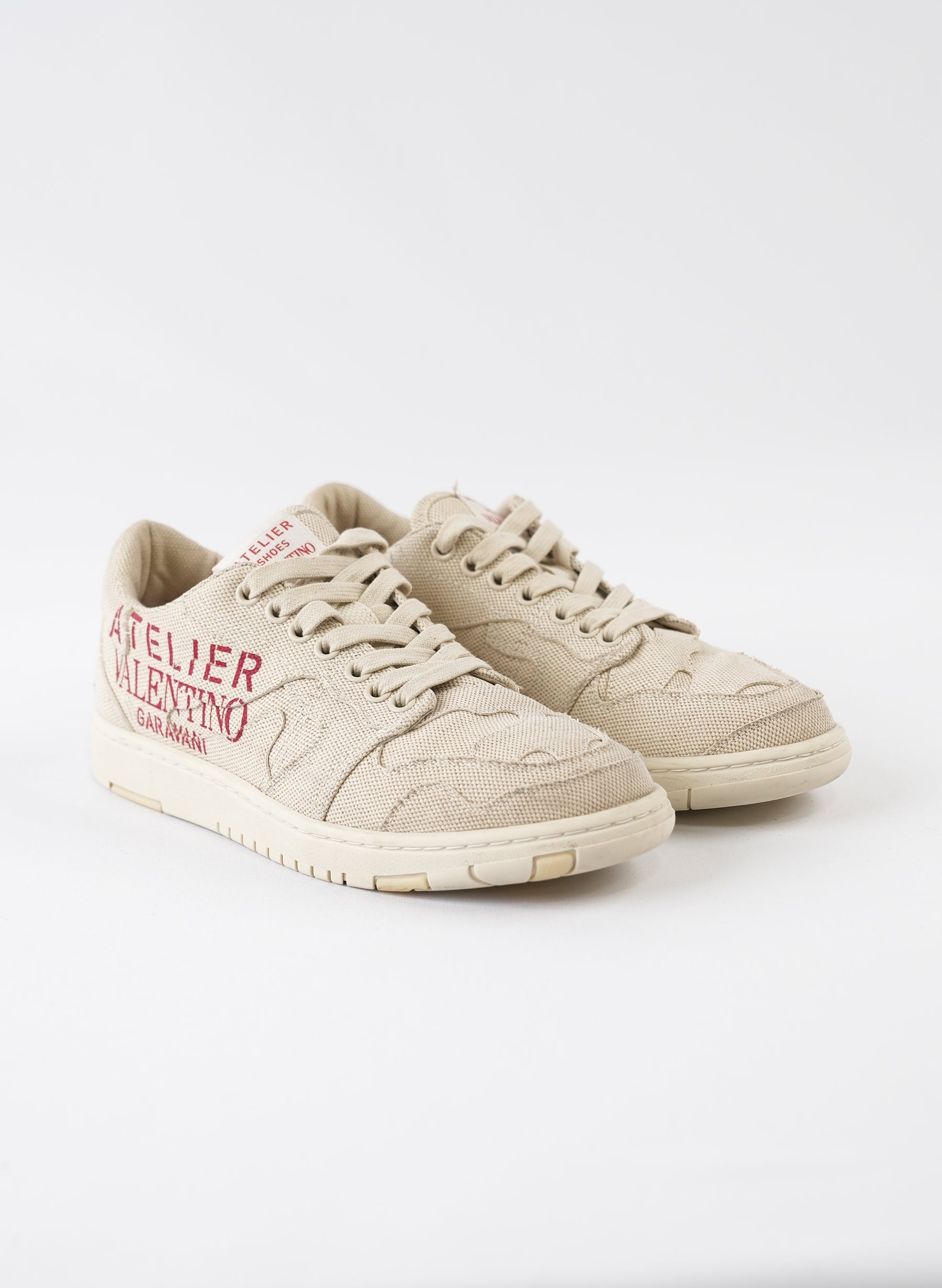 Valentino Atelier Camouflage Edition Low Top Sneakers