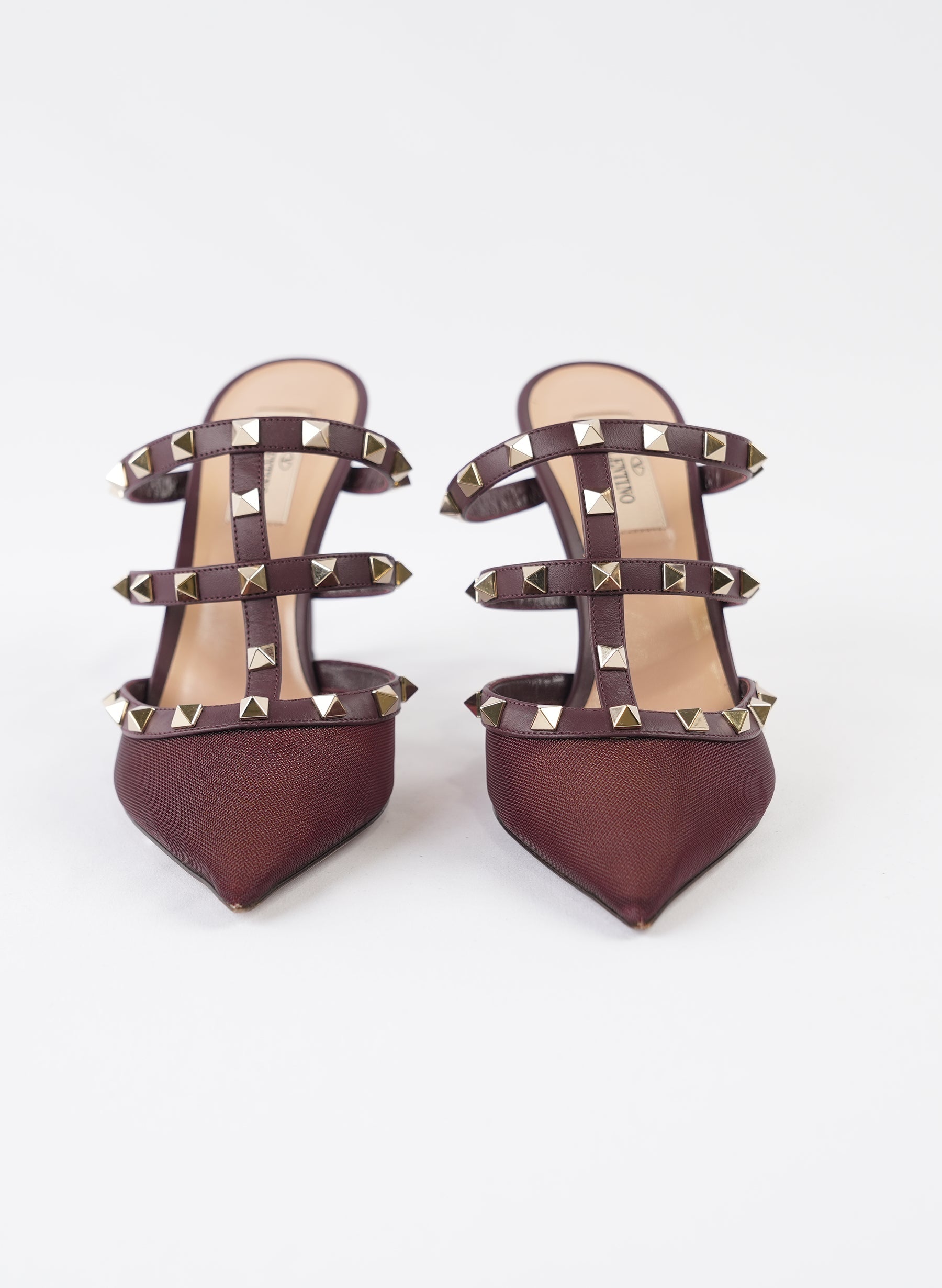Valentino Rubin Rockstud Mules