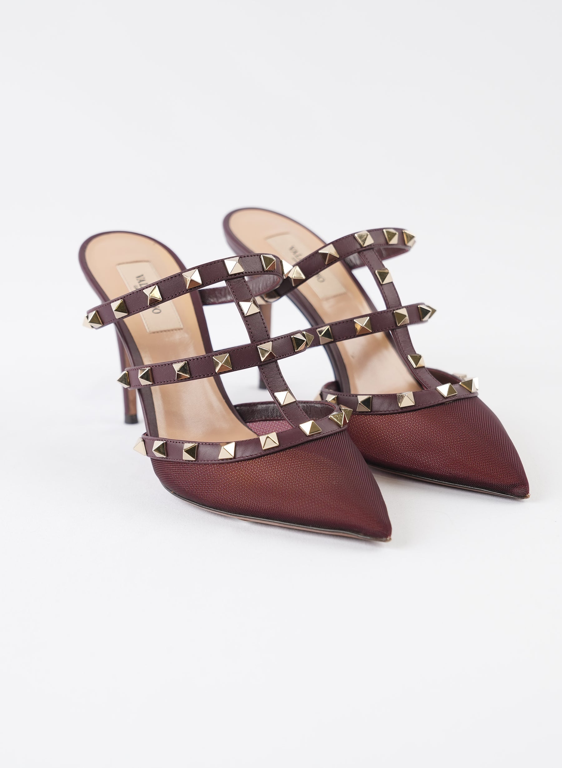 Valentino Rubin Rockstud Mules
