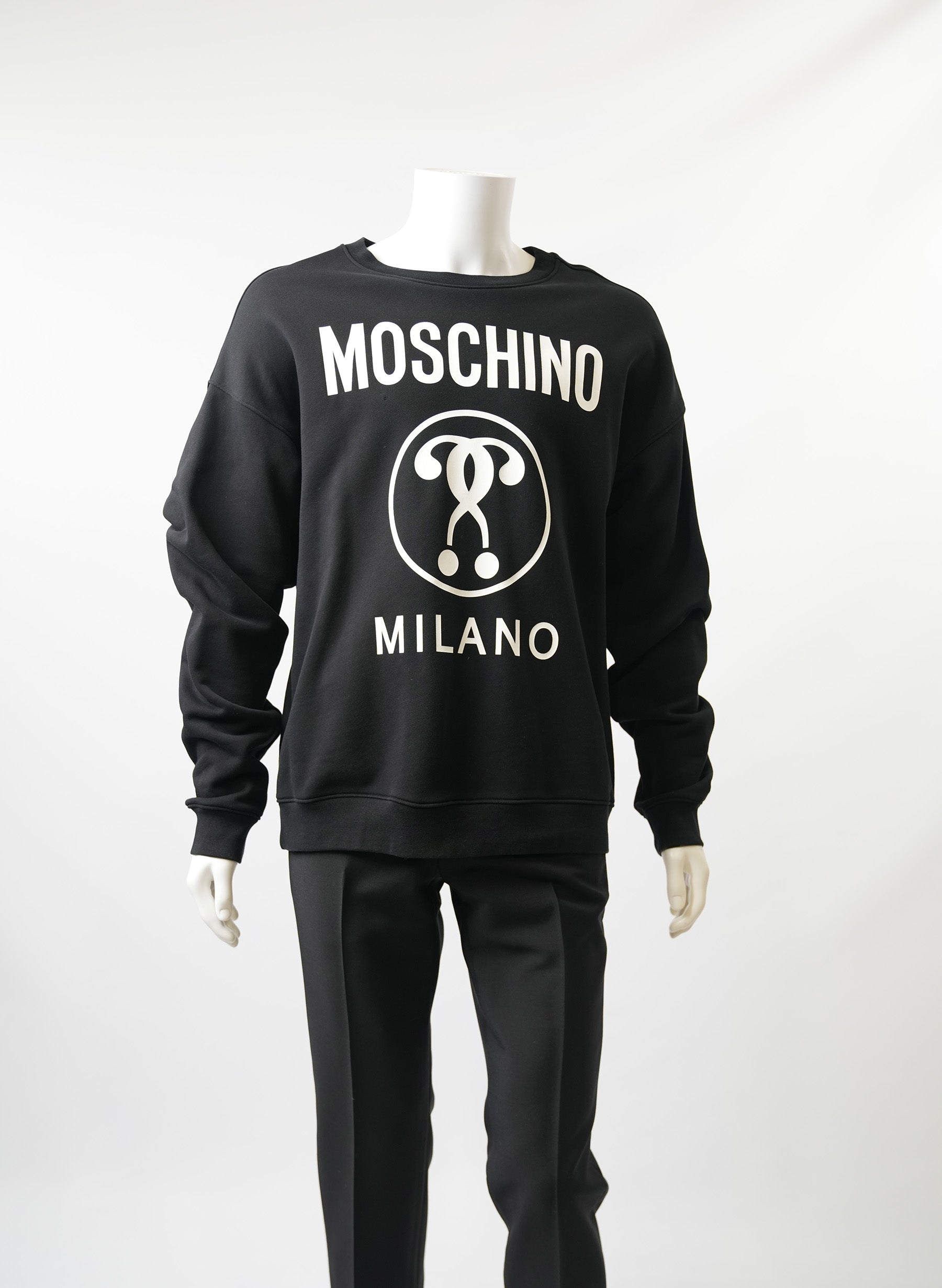 Moschino Milano Black Sweatshirt