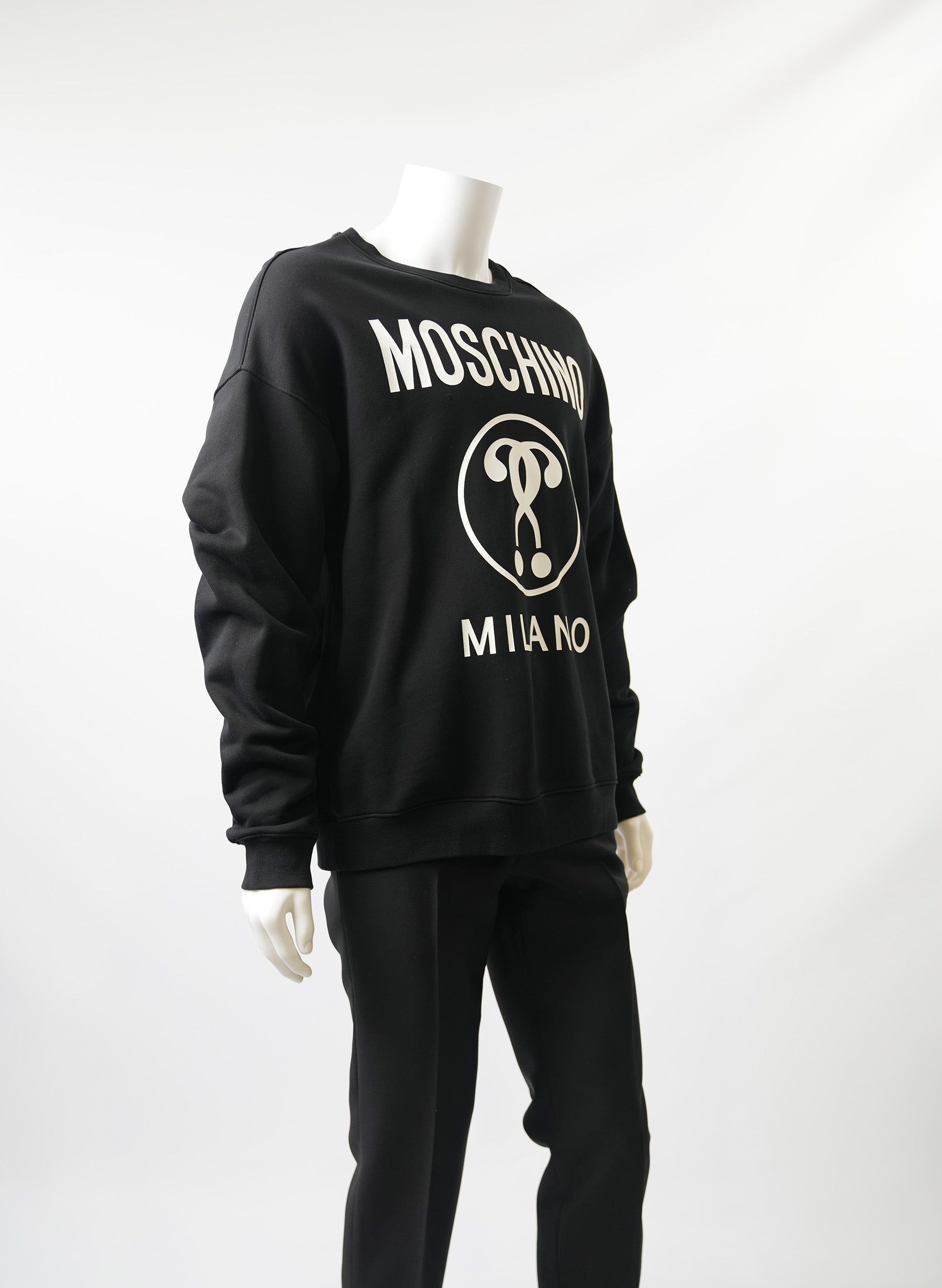 Moschino Milano Black Sweatshirt