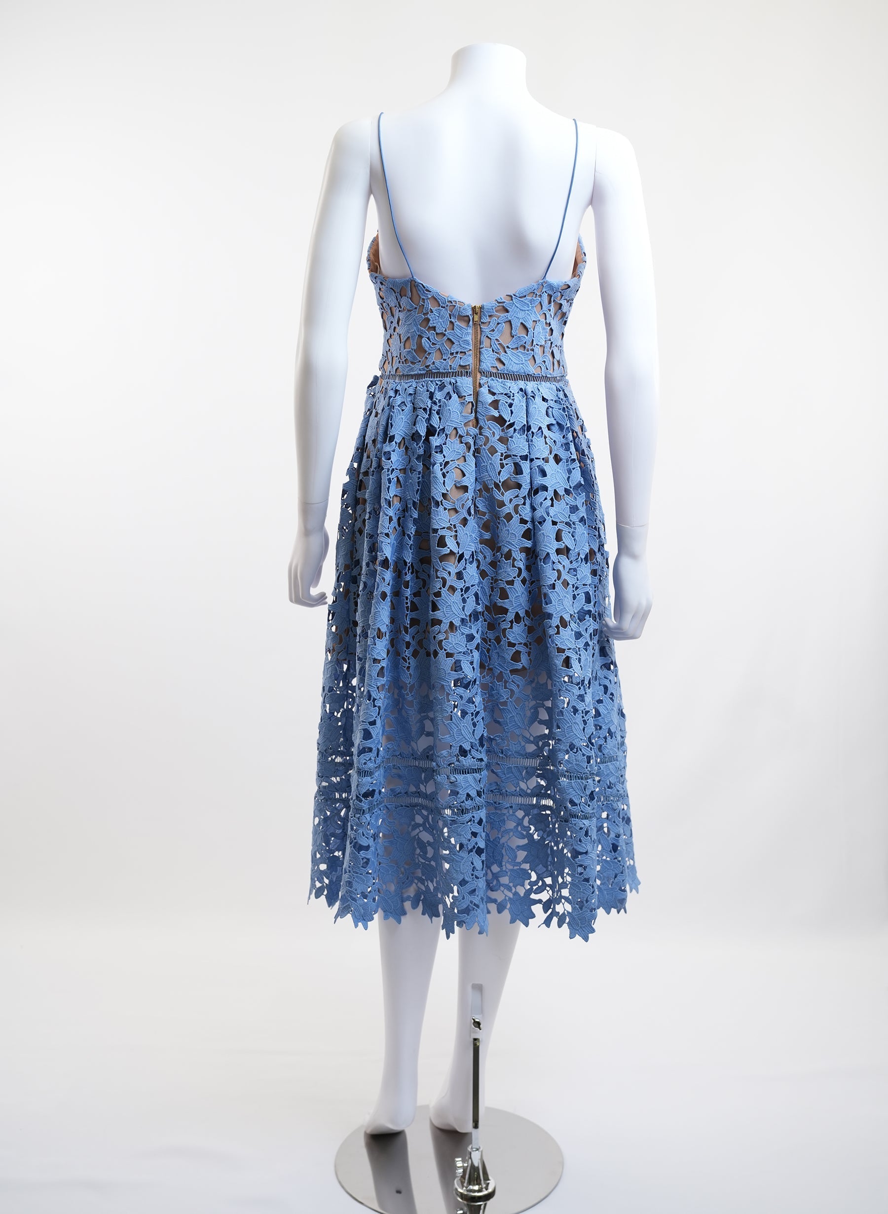Self Portrait Midi Lace Dress