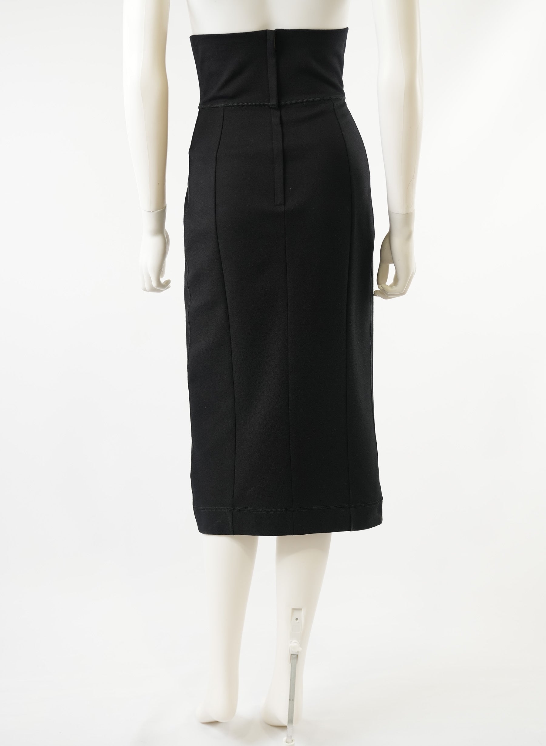Dolce and Gabbana Logo DG Midi Skirt