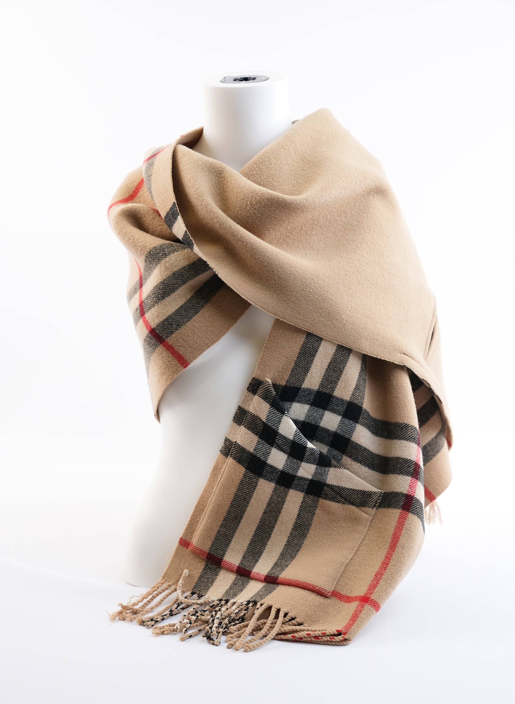 Burberry Wide Check Scarf