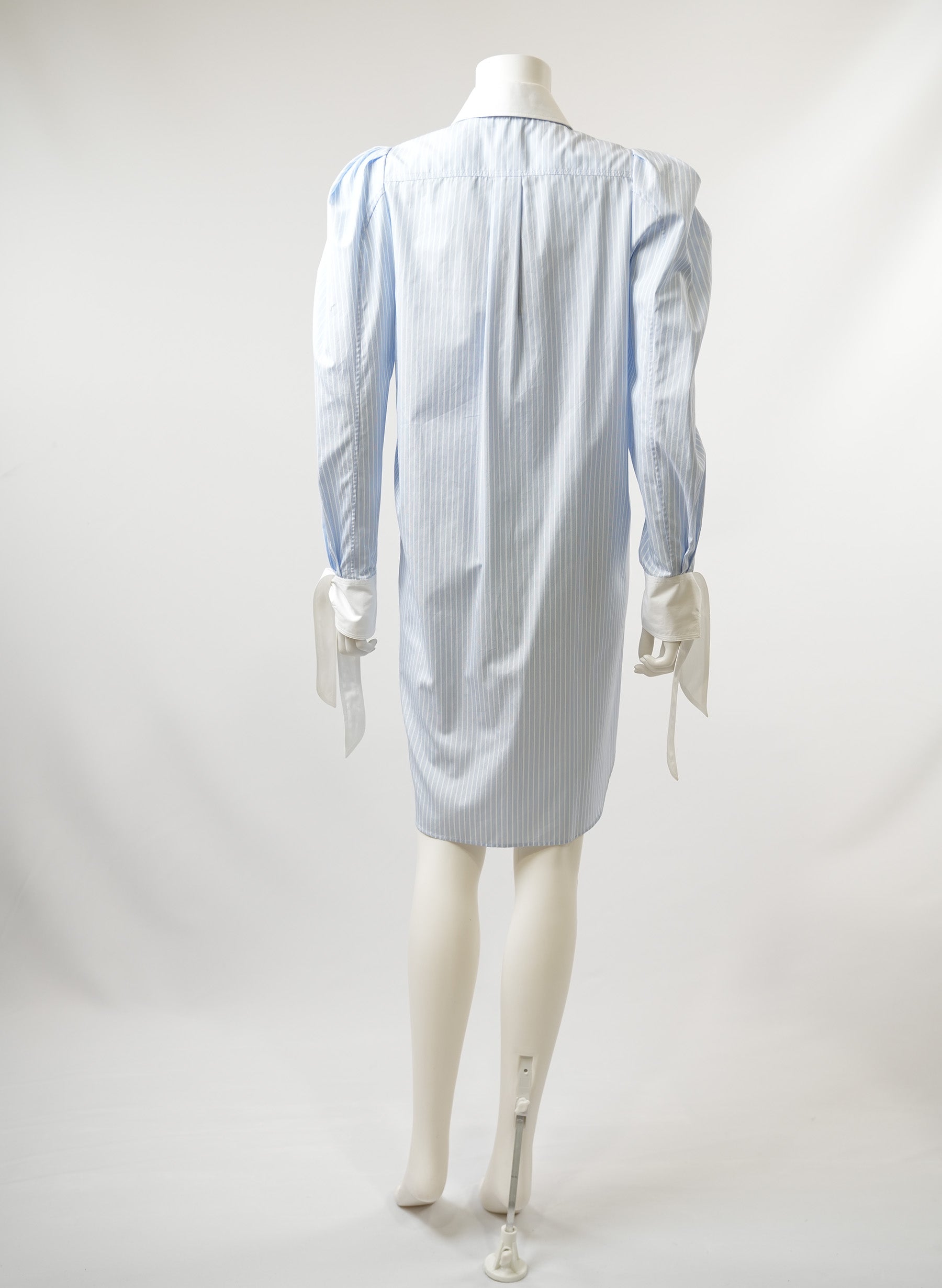 Burberry Striped Knee-Lenght Dress