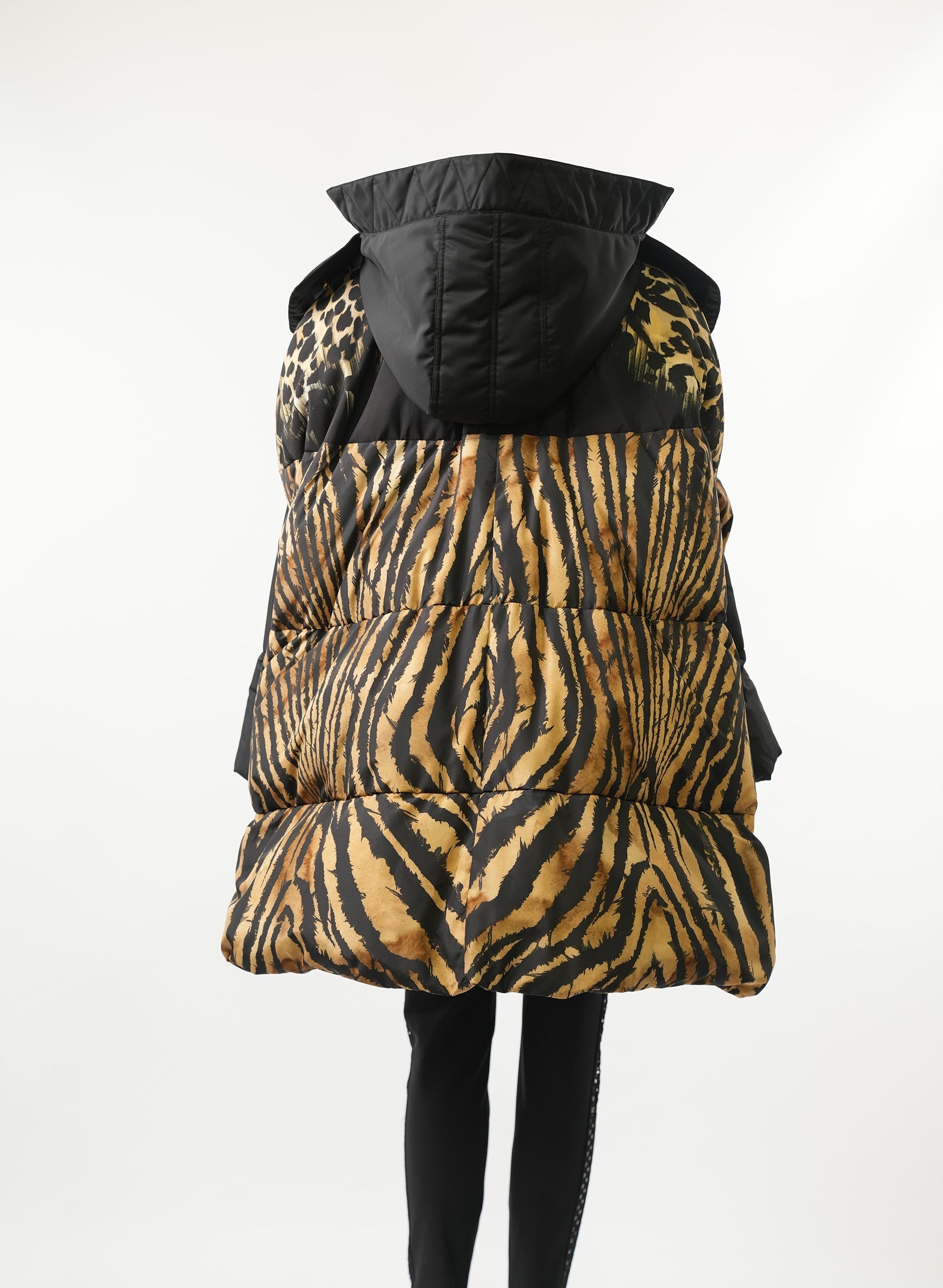 Roberto Cavalli Print Down Jacket