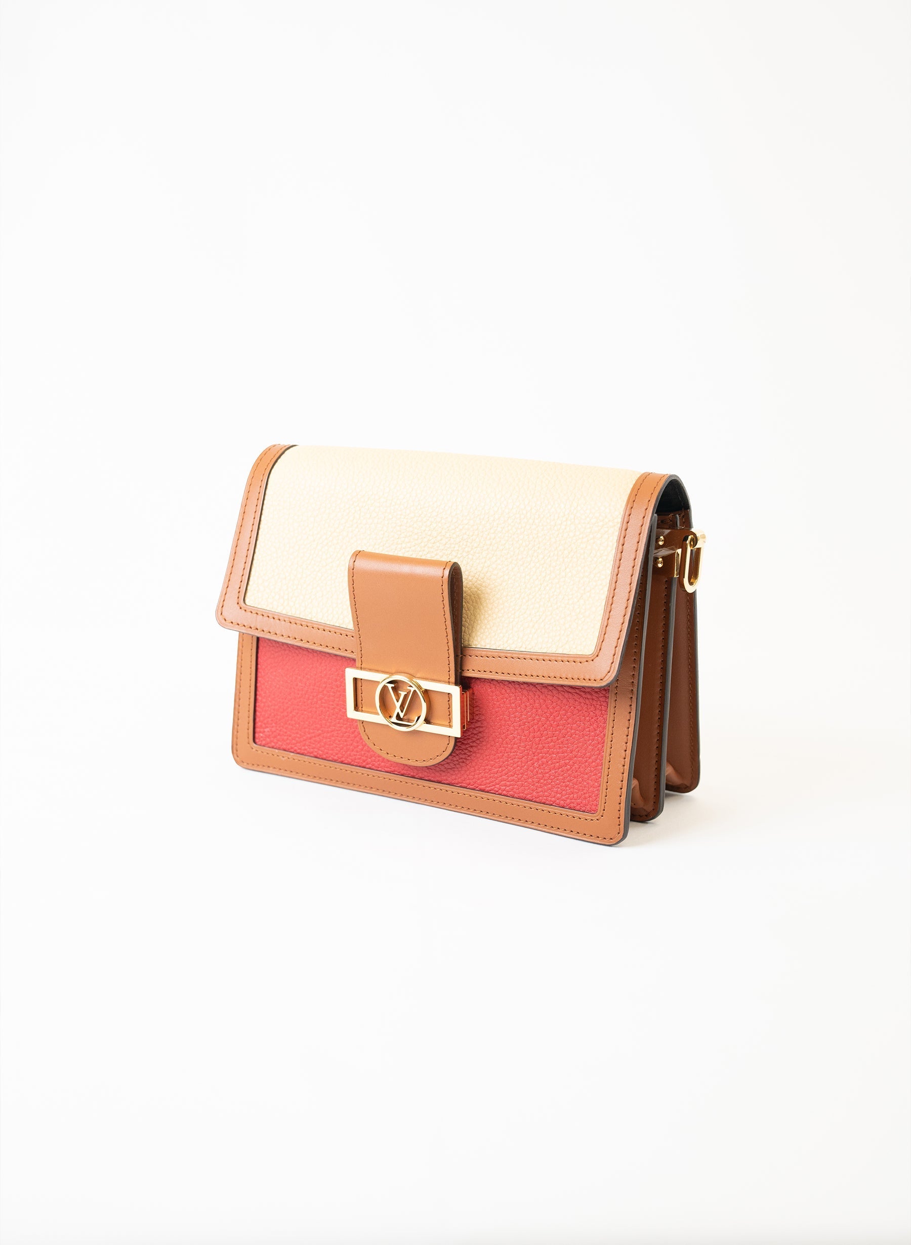 Louis Vuitton Dauphine Leather Shoulder Bag