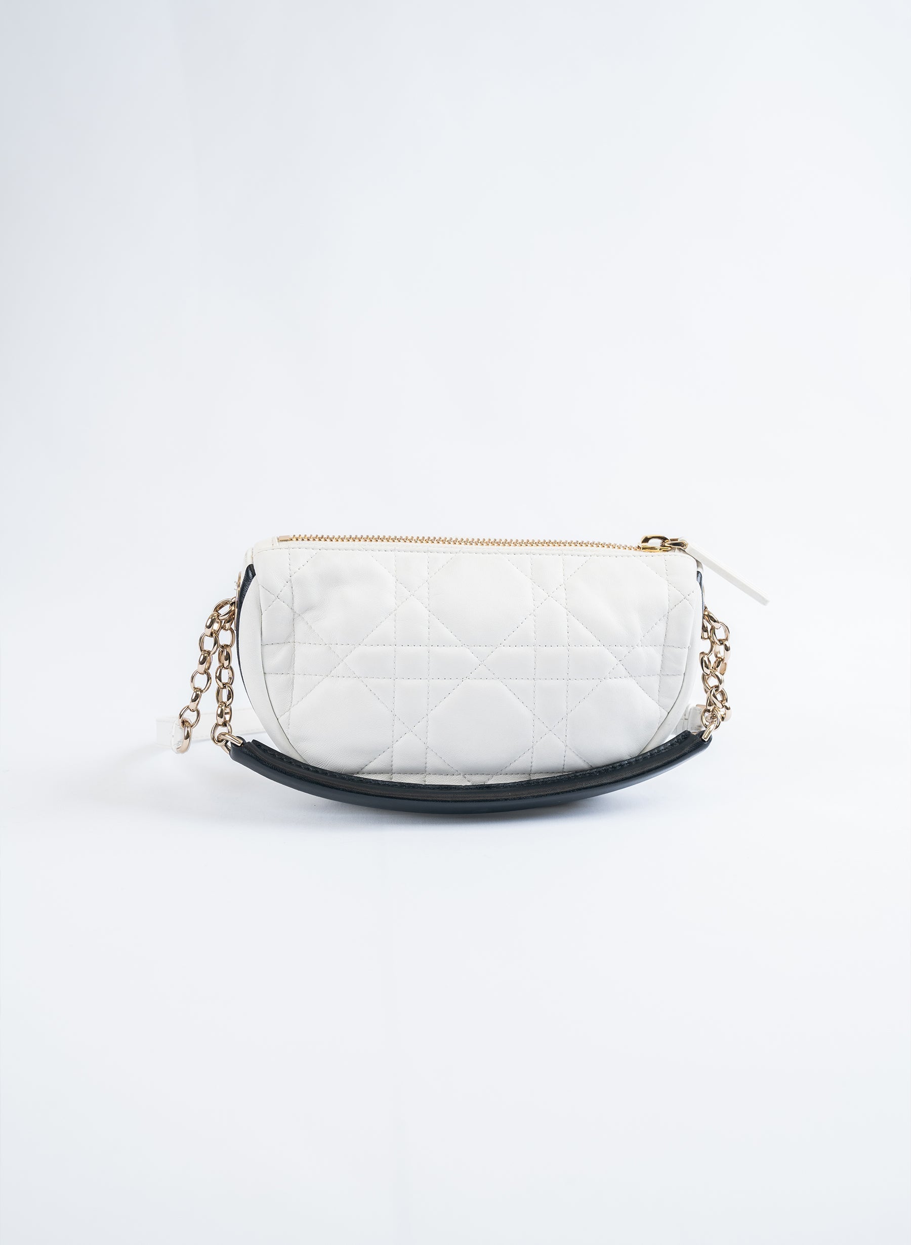 Christian Dior Lambskin Cannage Dior Vibe Hobo Bag