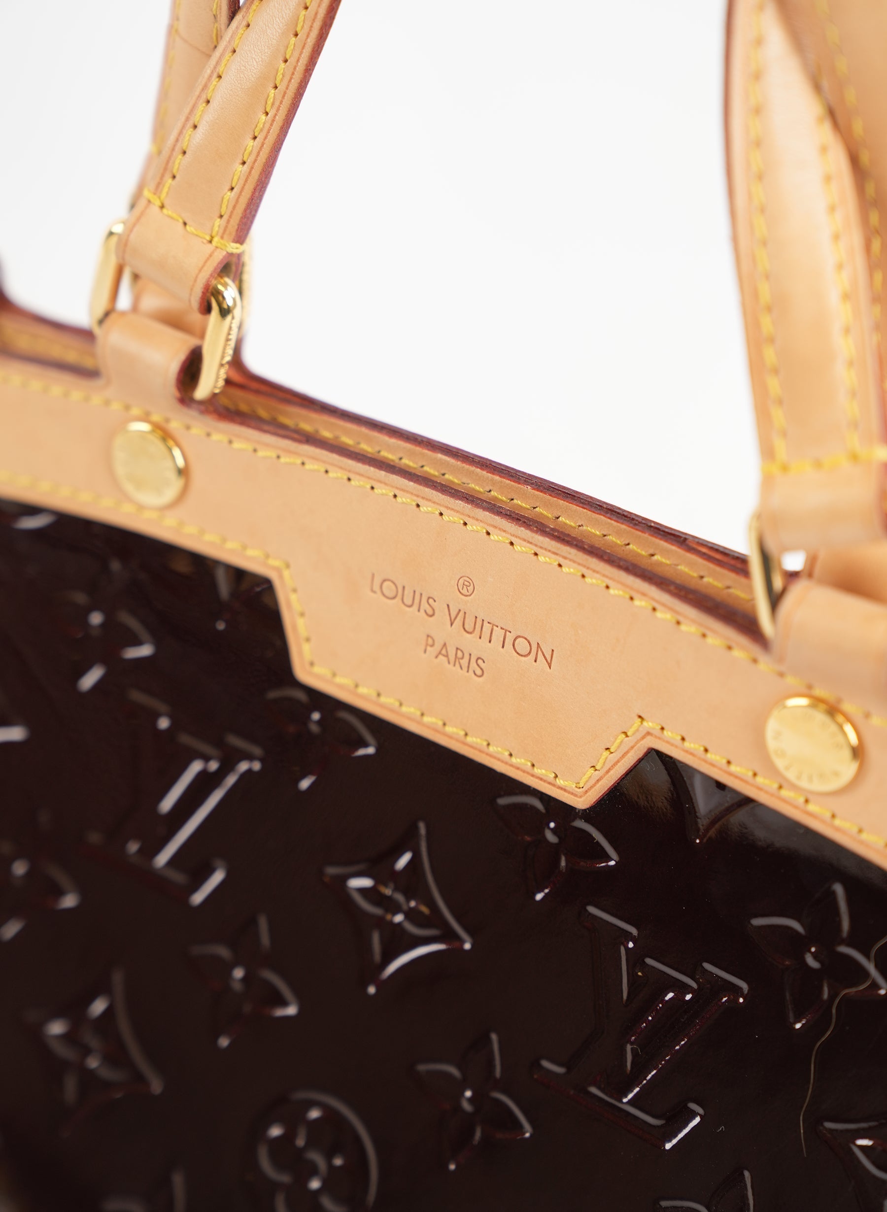 Louis Vuitton Monogram Vernis Brea GM Amarante Shoulder Bag
