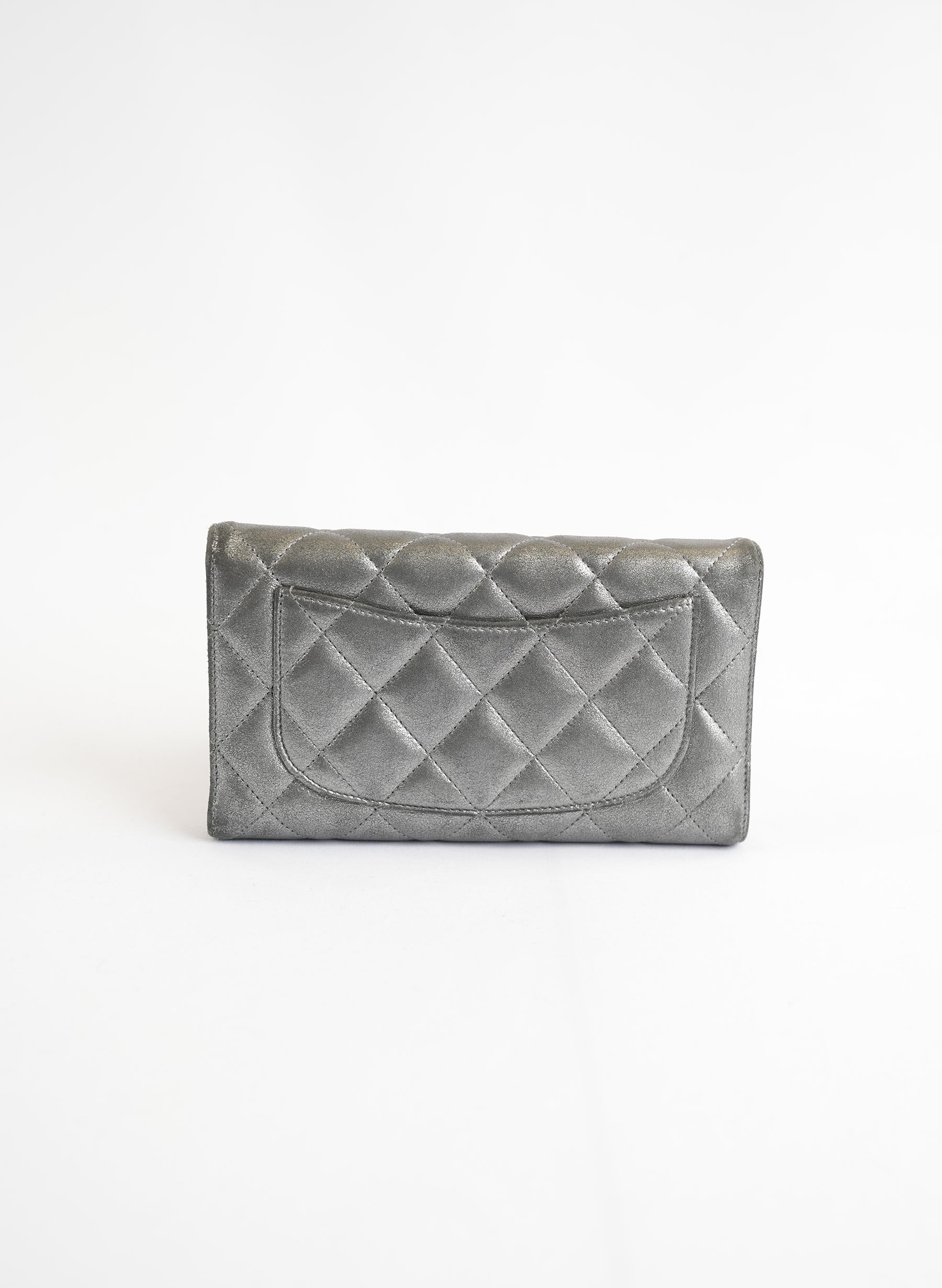 Chanel Quilted Calfskin Lucky Charms Flap Wallet