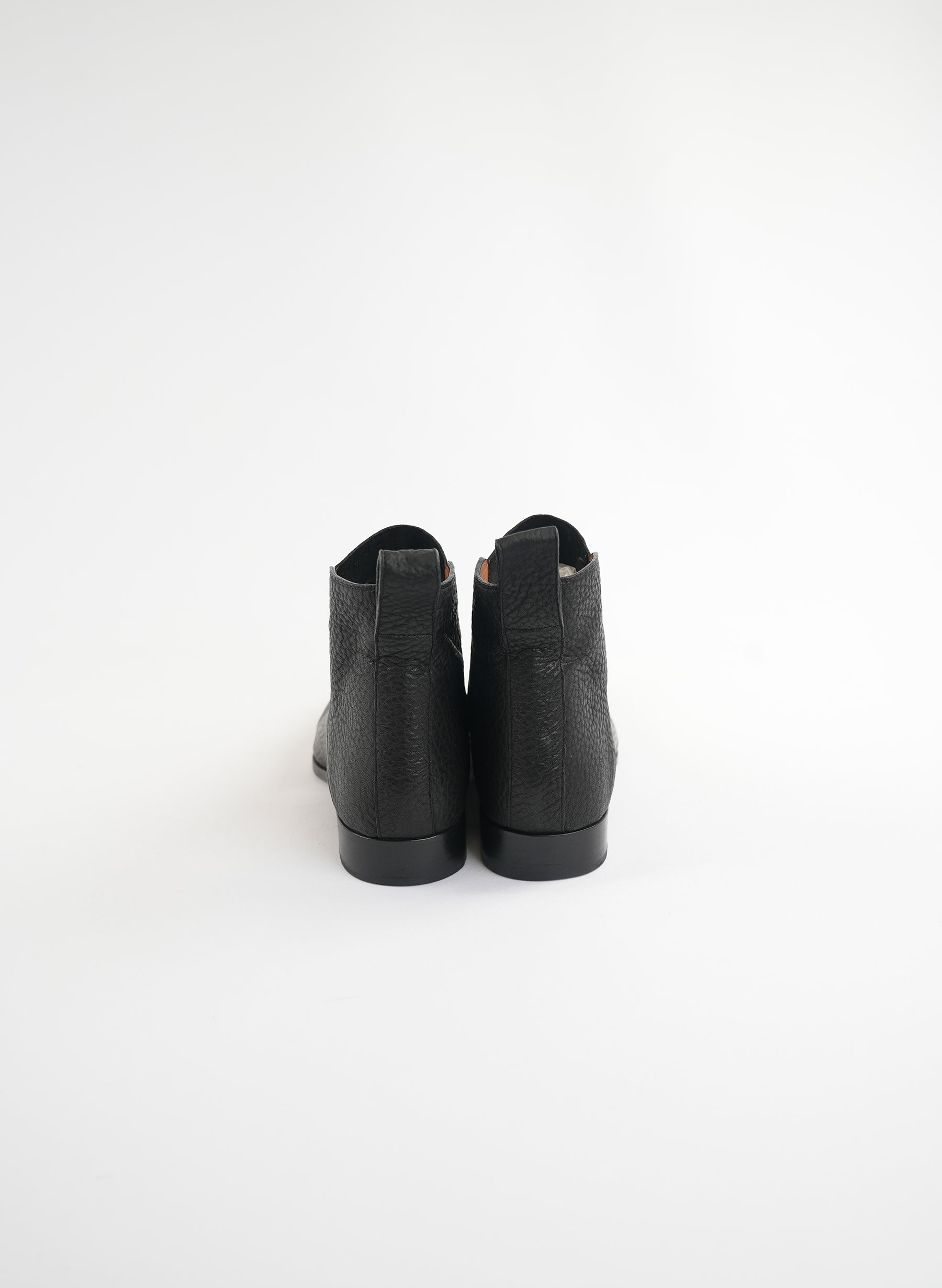 Chlo√© Leather Studded Accents Chelsea Boots