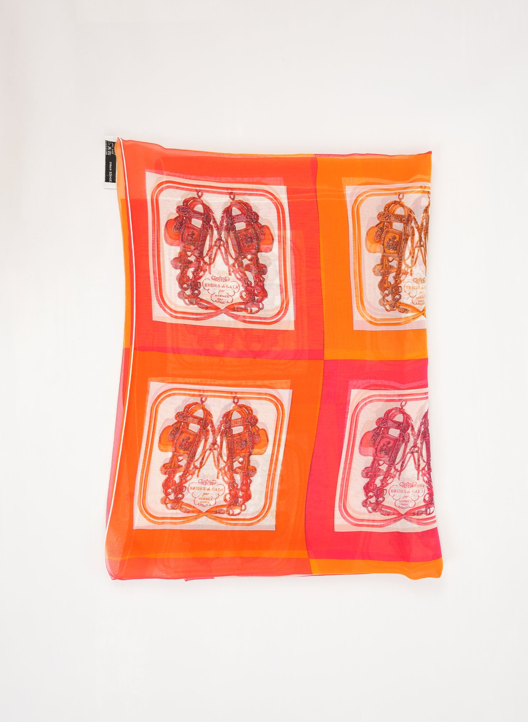 Hermès Silk Print Brides de Gala Scarf