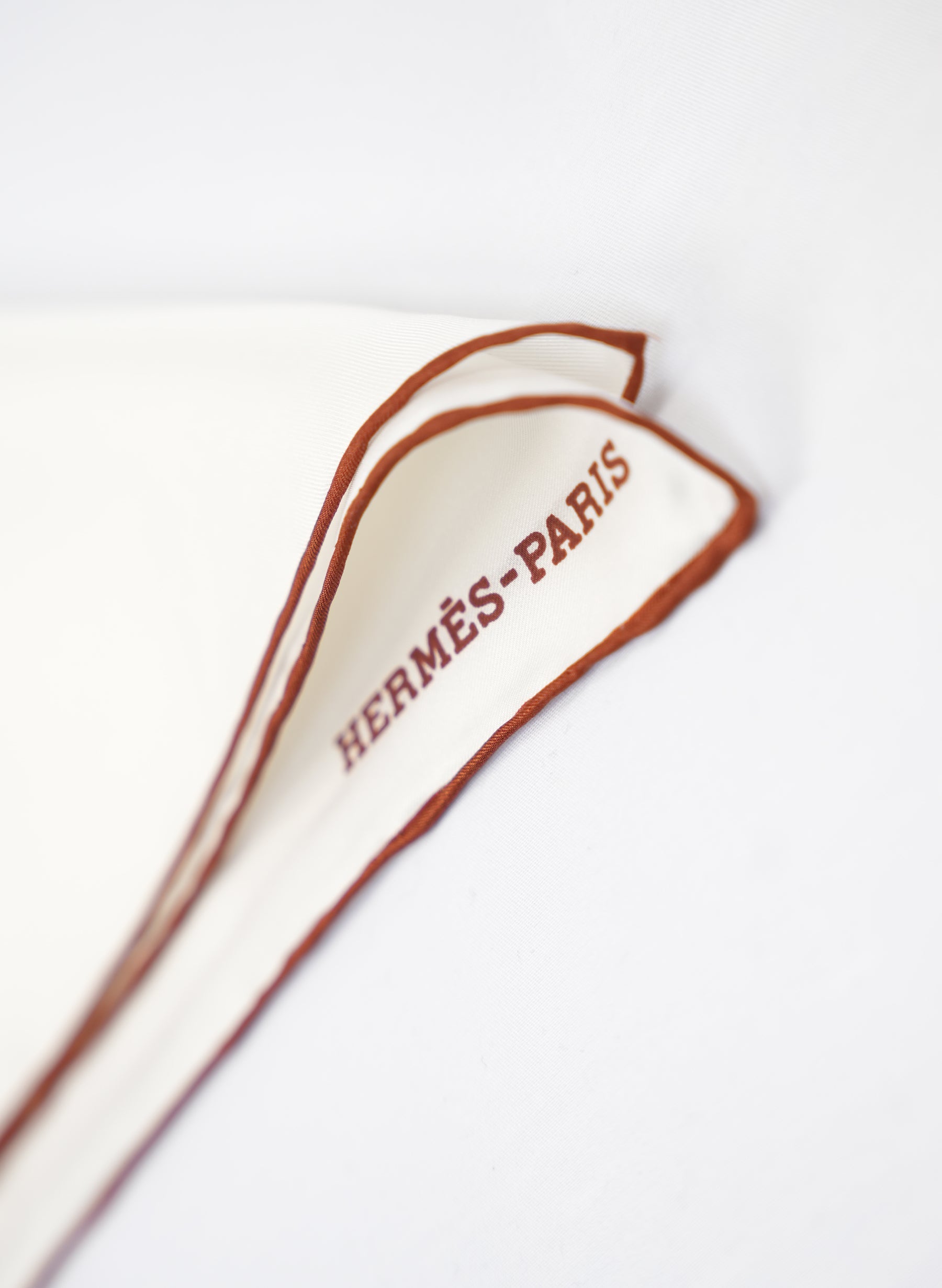 Hermès Silk Print Scarf