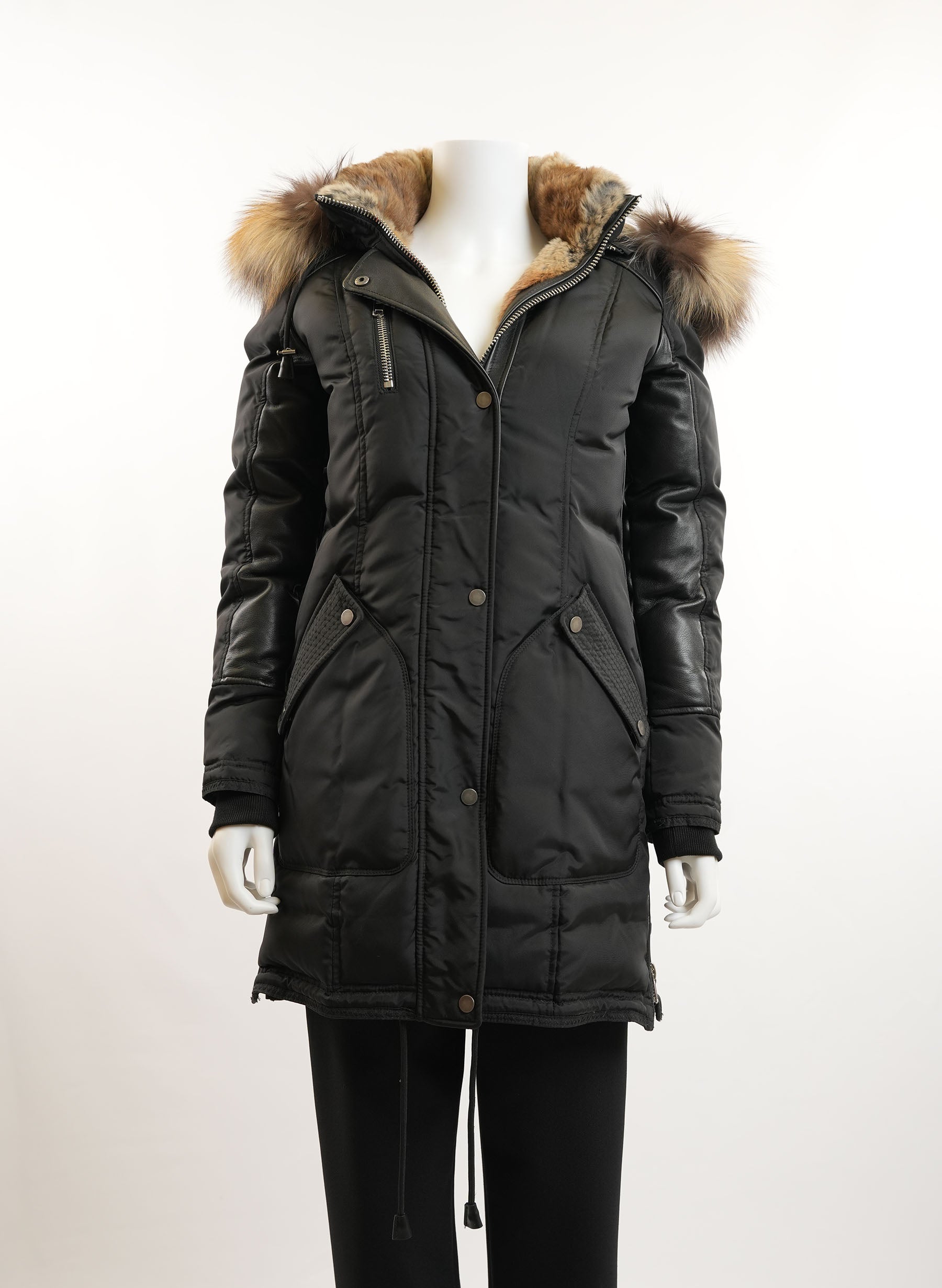 Nicole Benisti Brera Fox Fur Parka Jacket