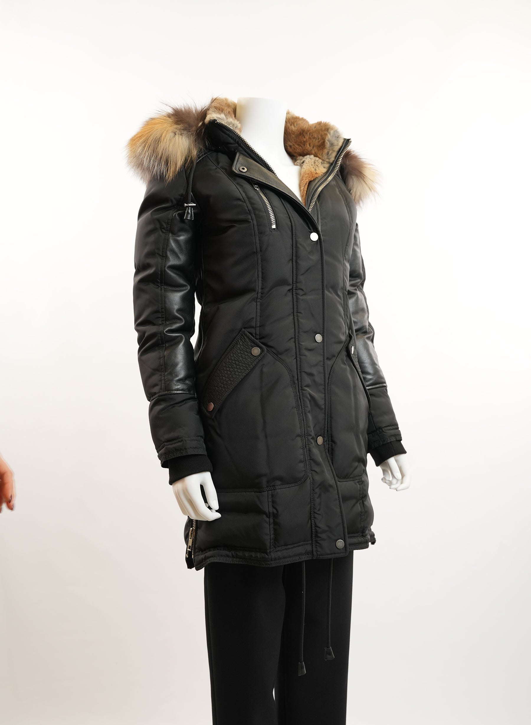 Nicole Benisti Brera Fox Fur Parka Jacket