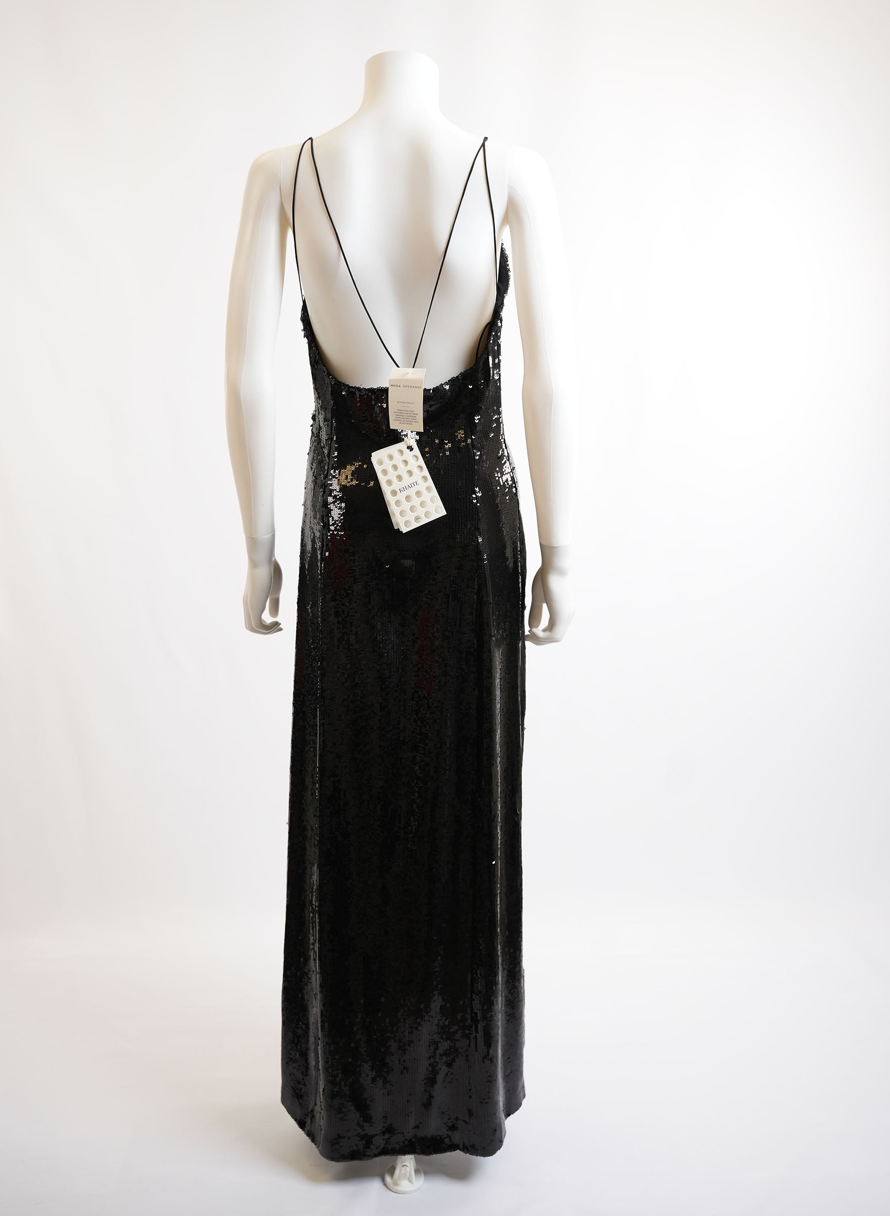 Khaite Sequin Maxi Dress