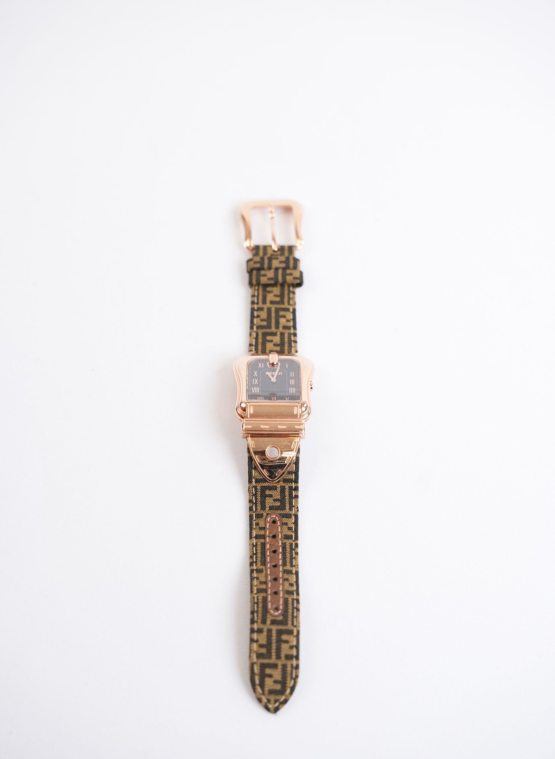 FendI Rose Gold Stainless Steel Watch