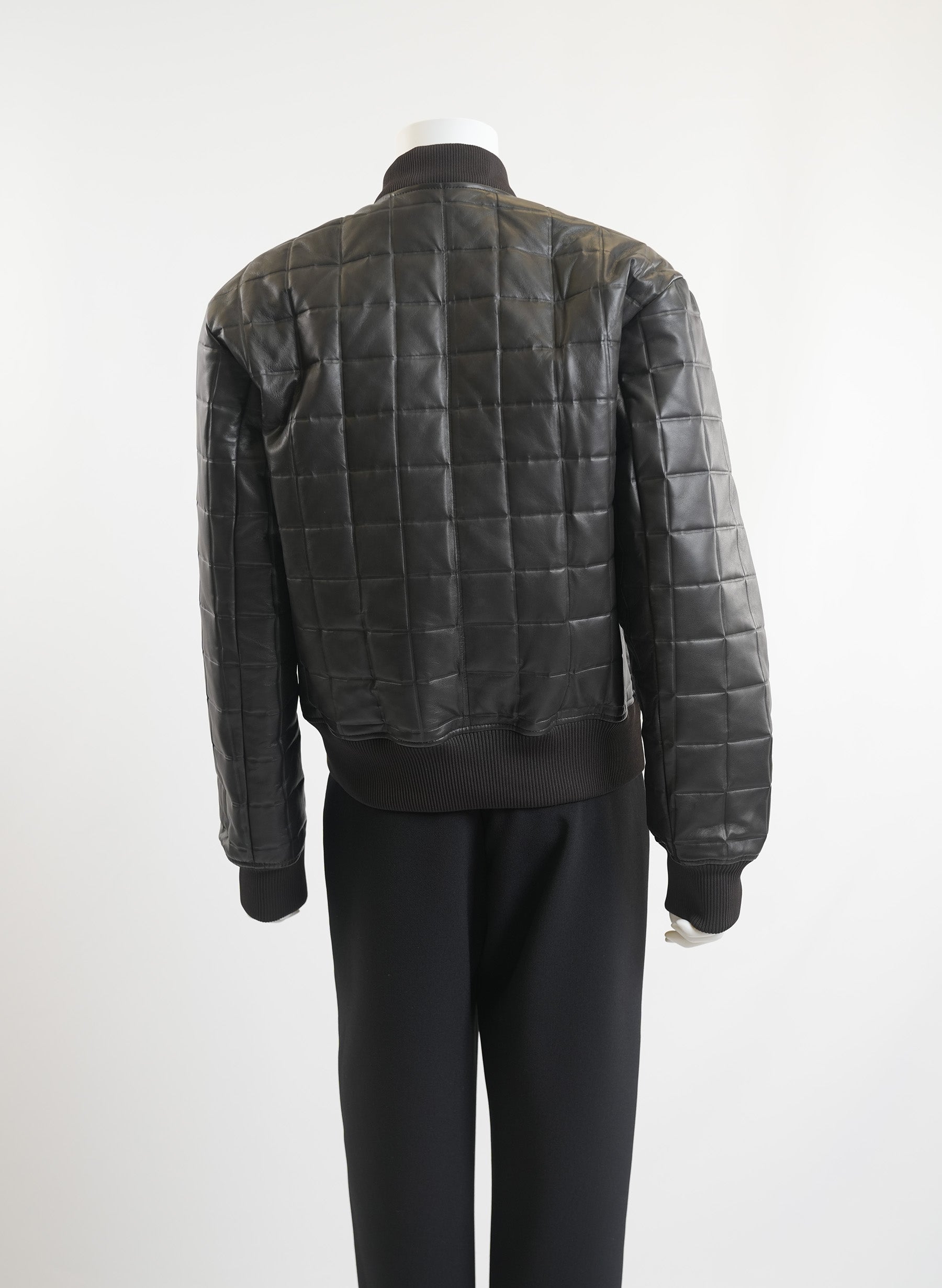 Bottega Veneta Quilted Leather Bomber Jacket
